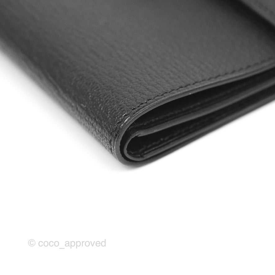 Hermès Clic 12 Wallet Black Palladium Hardware