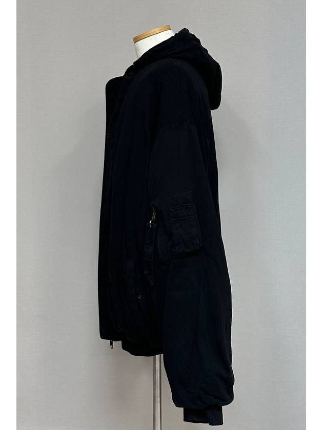 Luxury Balenciaga padded bomber hoodie 110