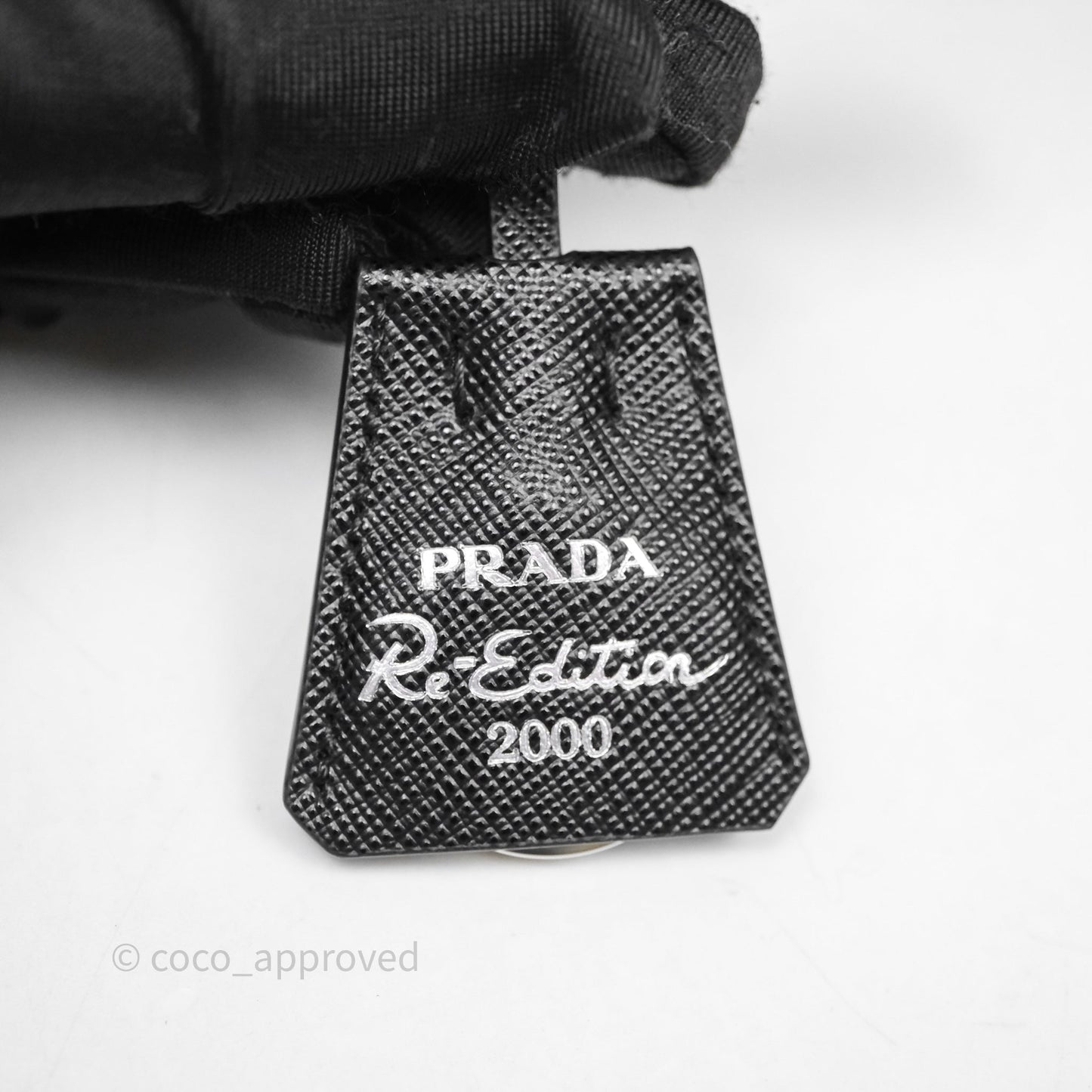 Prada Re-Edition 2000 Nylon Mini Bag Black
