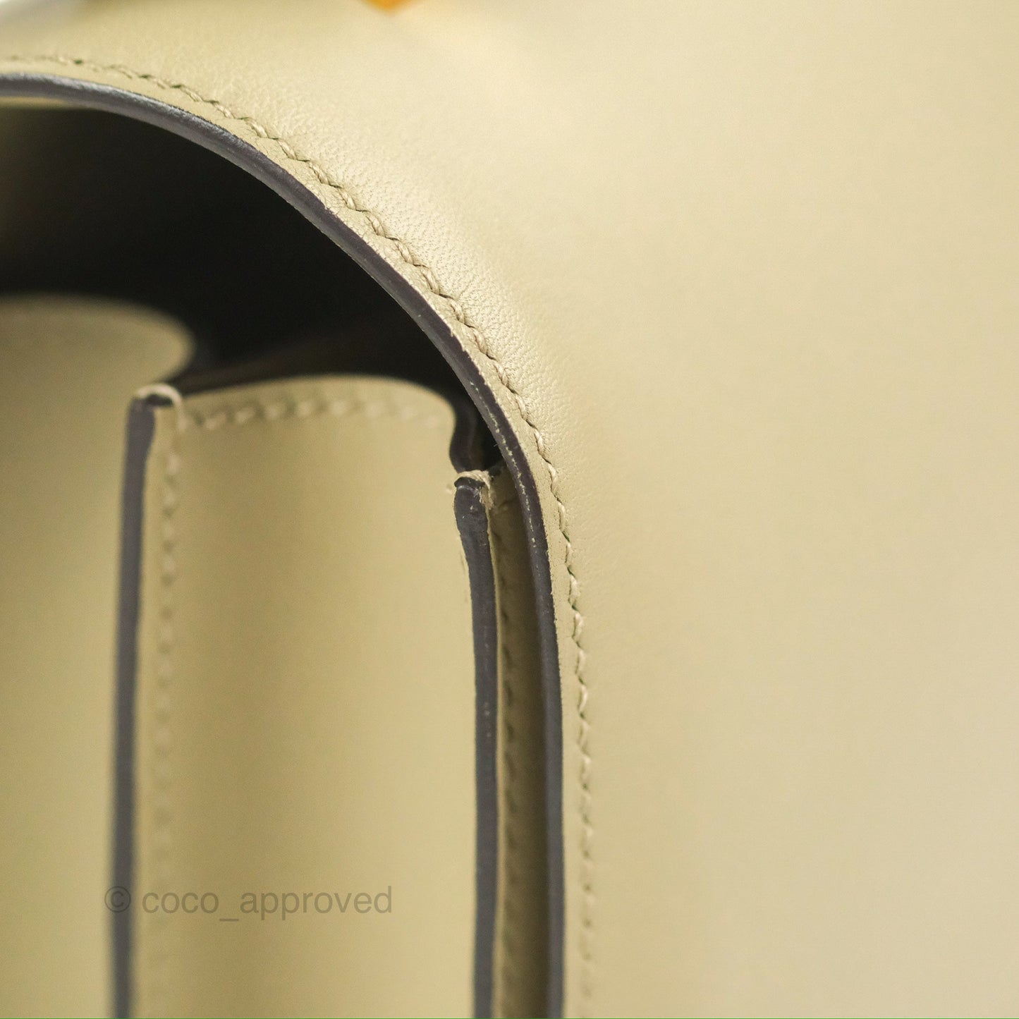 Hermès Constance 24 Sauge Swift Gold Hardware