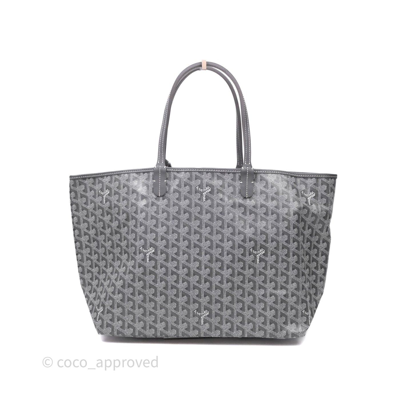 Goyard St Louis Tote PM Grey