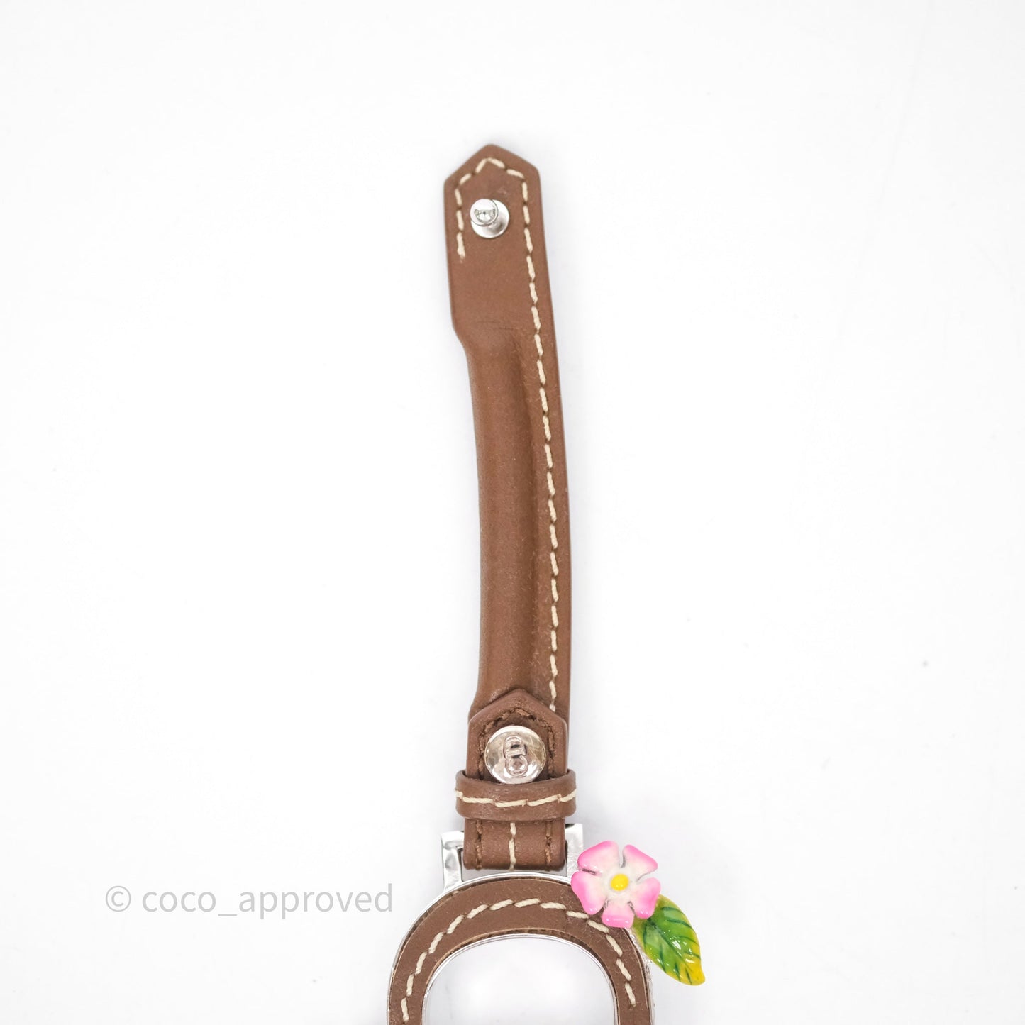 Christian Dior Flower Brown Bracelet