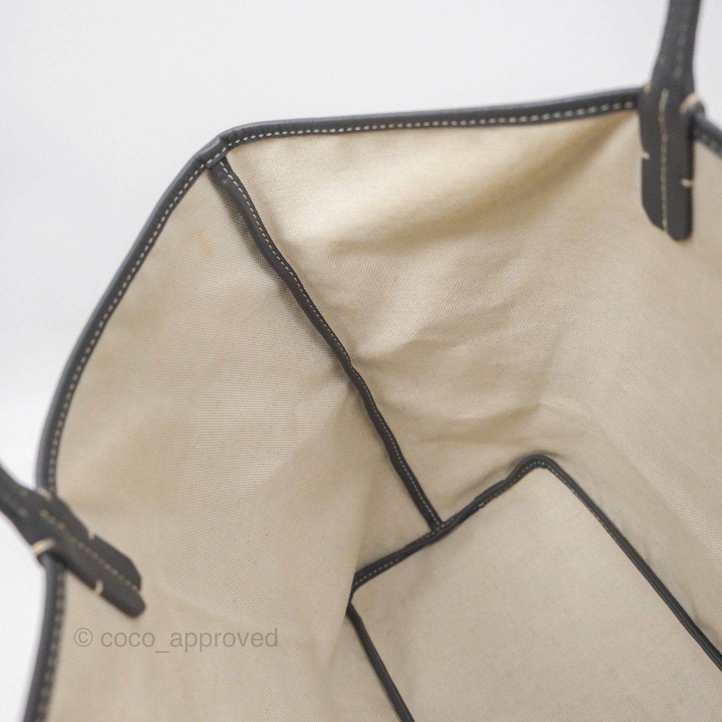 Goyard St Louis Tote PM ⁣⁣⁣⁣⁣⁣⁣⁣⁣⁣⁣⁣⁣⁣⁣⁣⁣⁣⁣⁣Grey Canvas