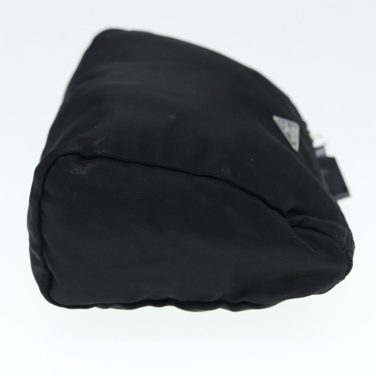 Luxury Prada Pouch Nylon Black Silver  88824