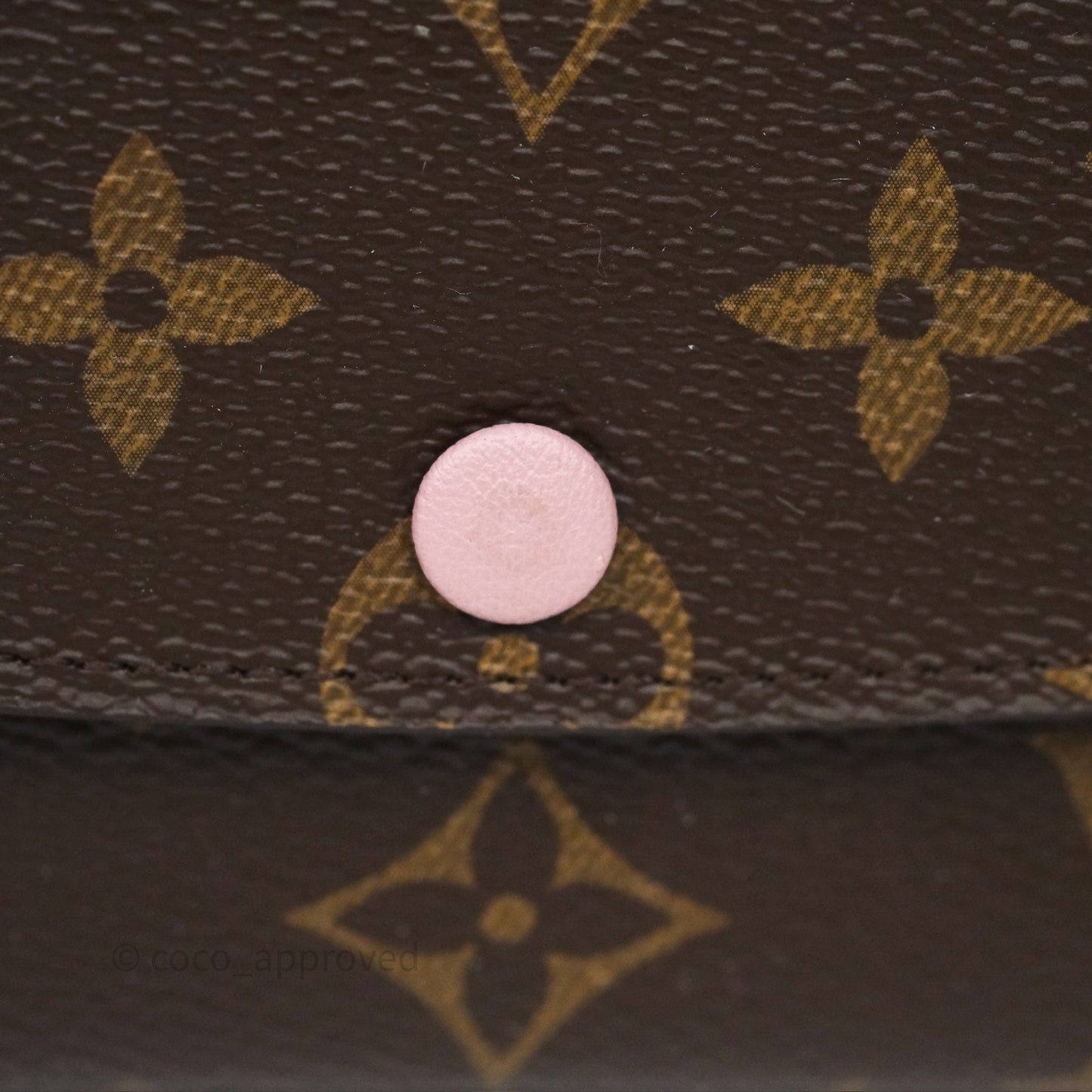 Louis Vuitton Emilie Wallet Monogram Rose Ballerine