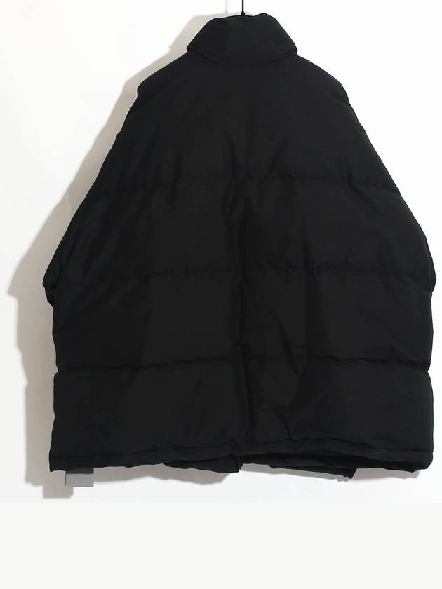 Luxury Balenciaga Men's Boxy Puffer Padding Black