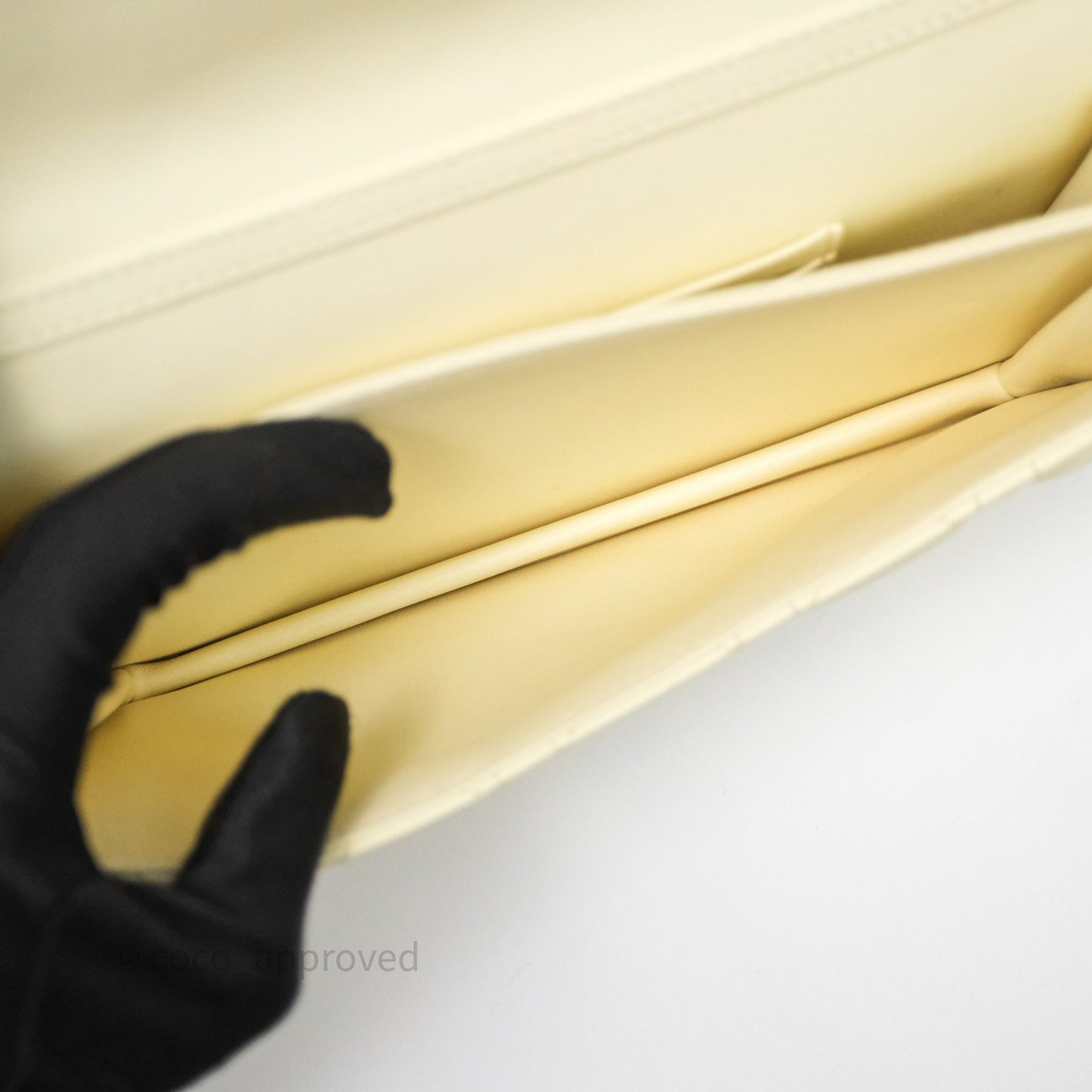 Christian Dior My Dior Mini Bag Yellow Cannage Lambskin Gold Hardware