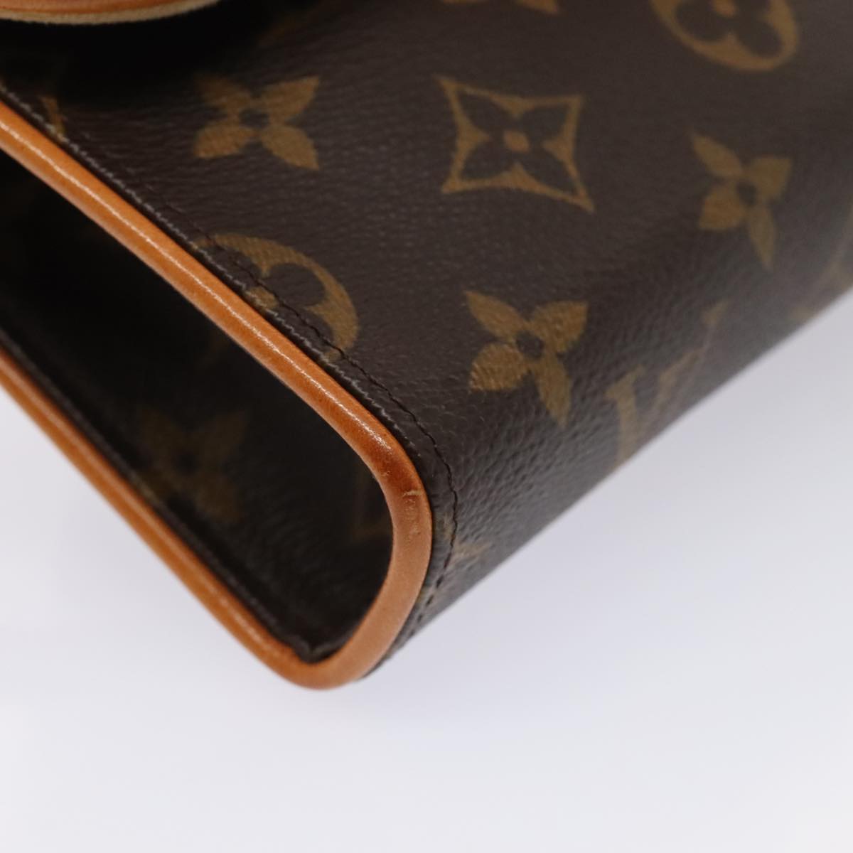 LOUIS VUITTON Monogram Pochette Florentine Waist bag M51855 LV 88917