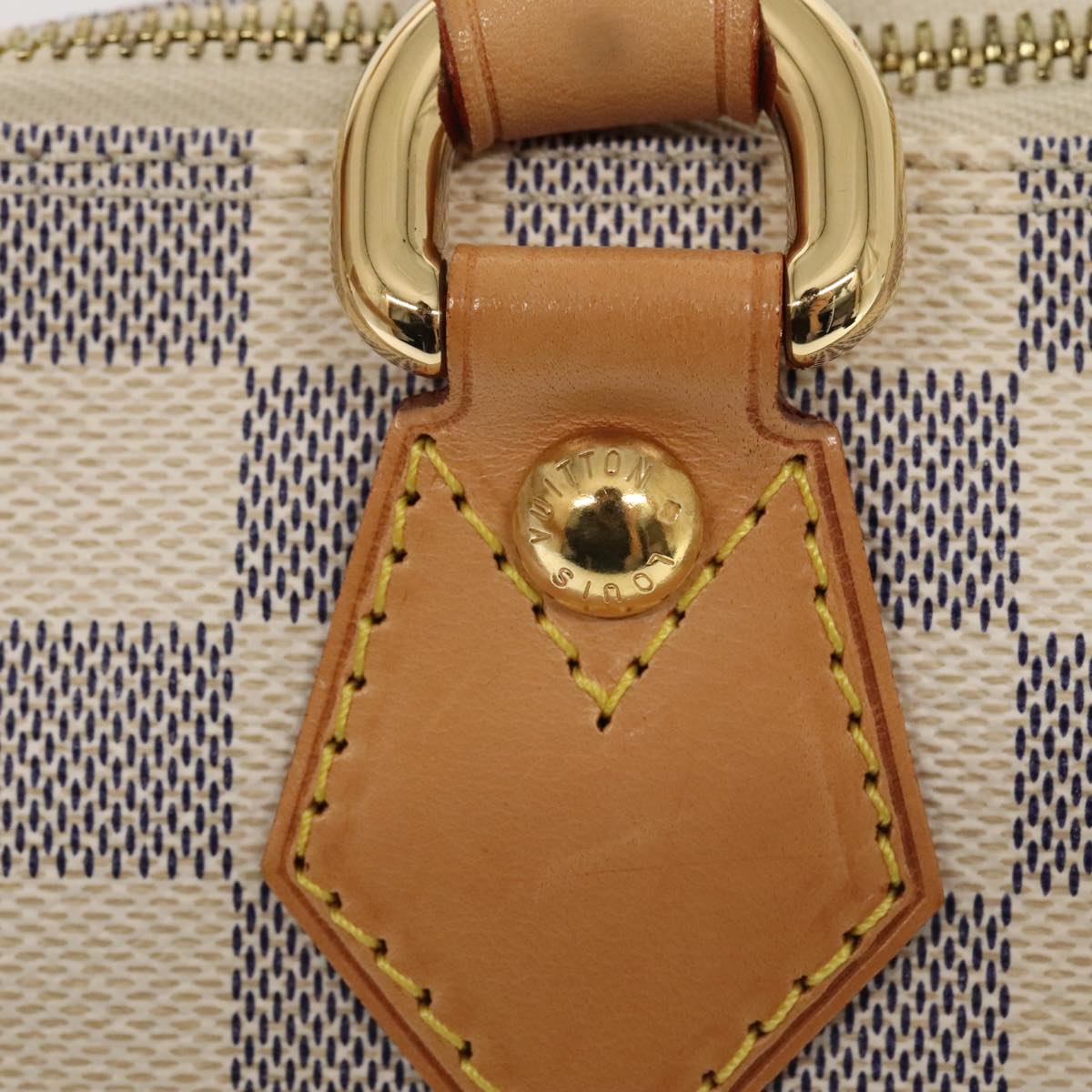 LOUIS VUITTON Damier Azur Saleya PM Tote Bag N51186 LV 88918A
