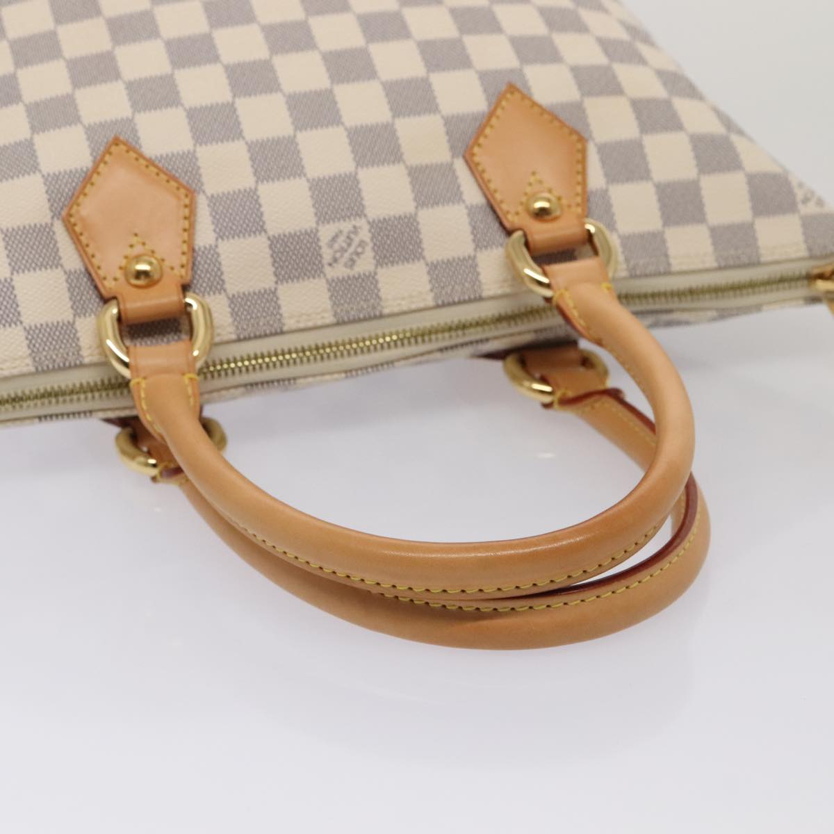 LOUIS VUITTON Damier Azur Saleya PM Tote Bag N51186 LV 88918A