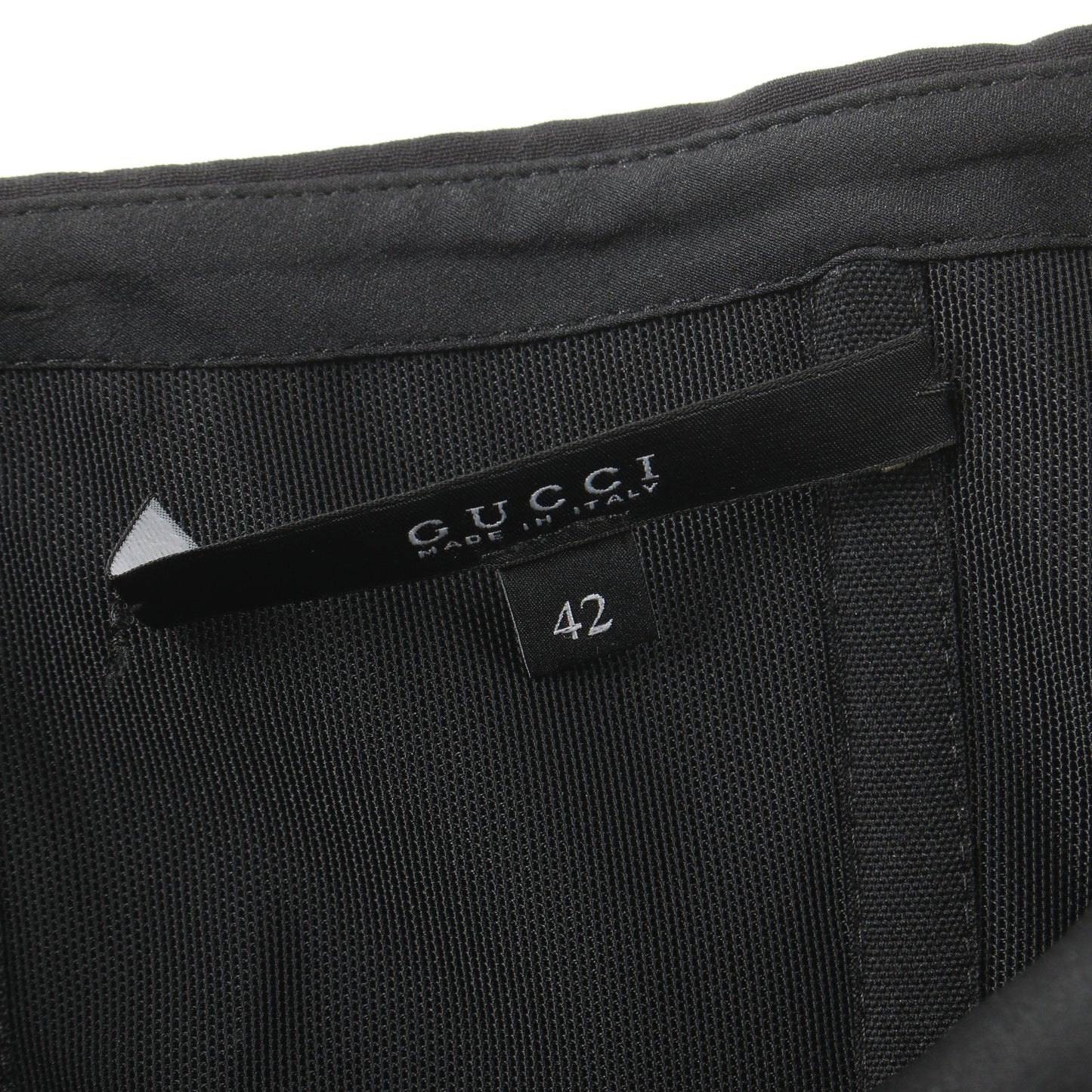 Luxury Gucci Trending 2025 STRAPLESS BLACK SILK CADY JUMPSUIT Tube top All in one Silk Black
