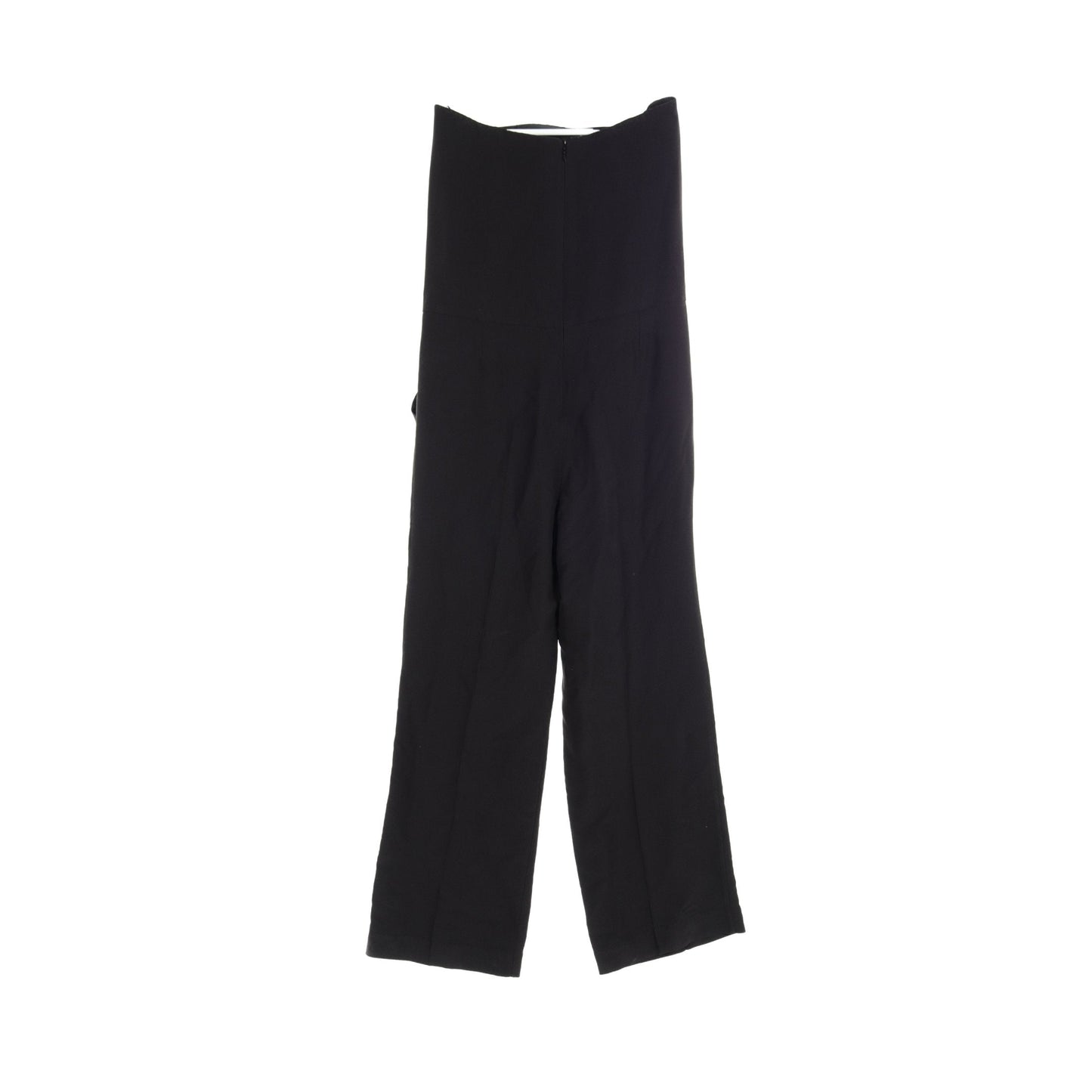 Luxury Gucci Trending 2025 STRAPLESS BLACK SILK CADY JUMPSUIT Tube top All in one Silk Black