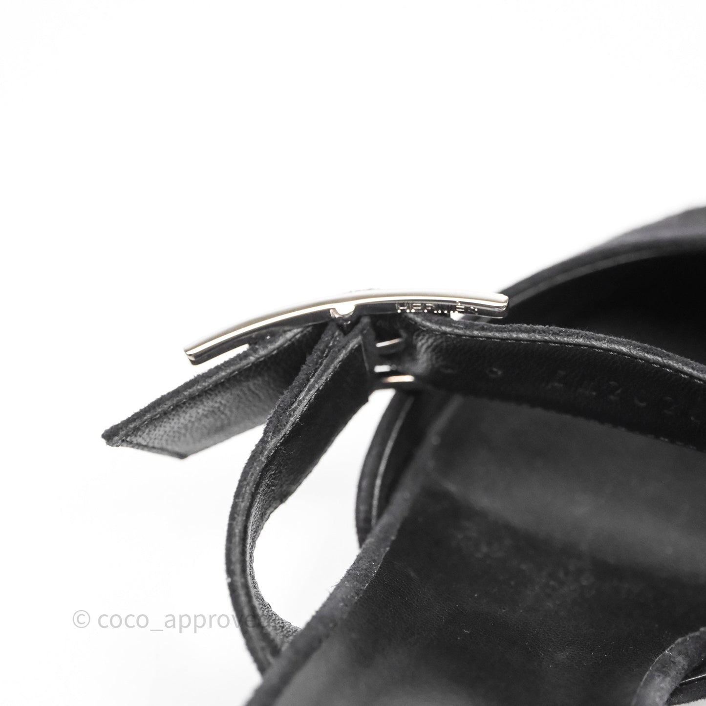 Hermès Suede Blink Black Size 37