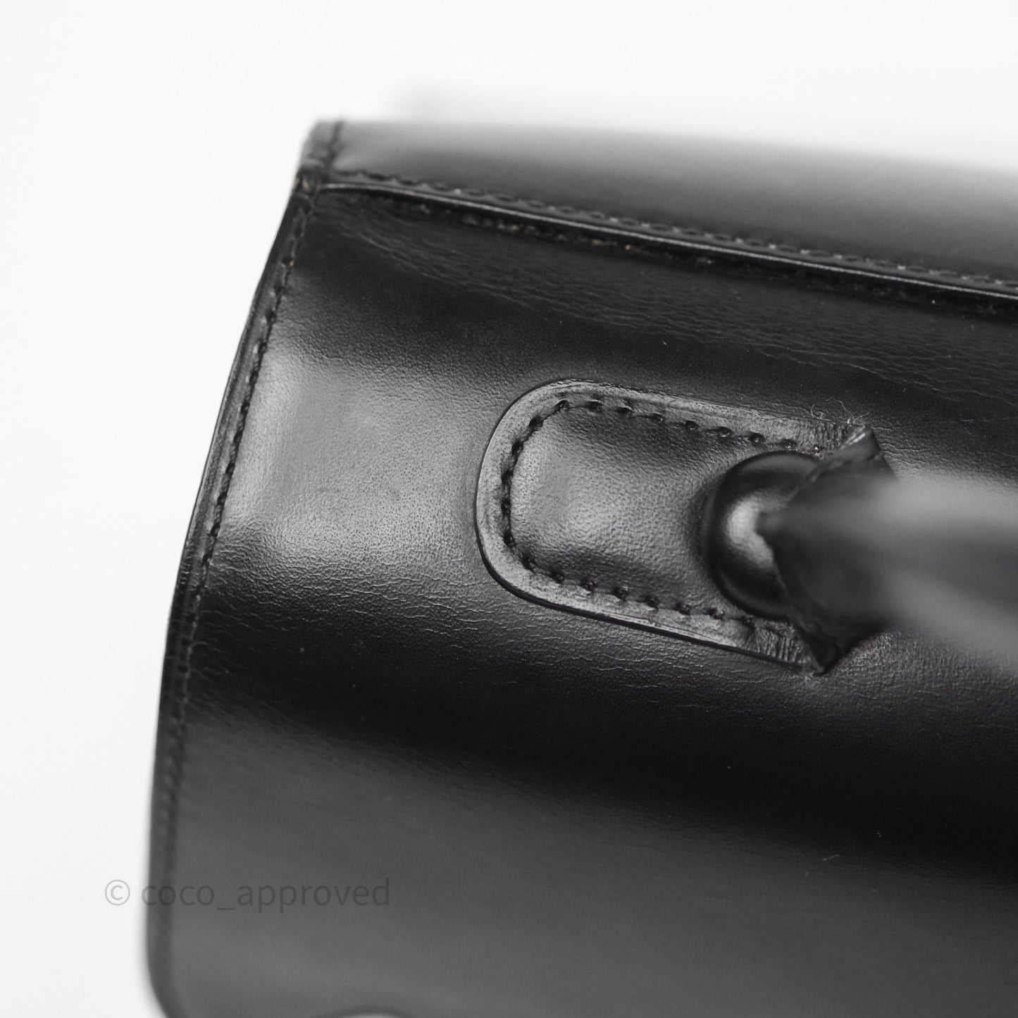 Delvaux Brillant L'Humour MM Black Calfskin