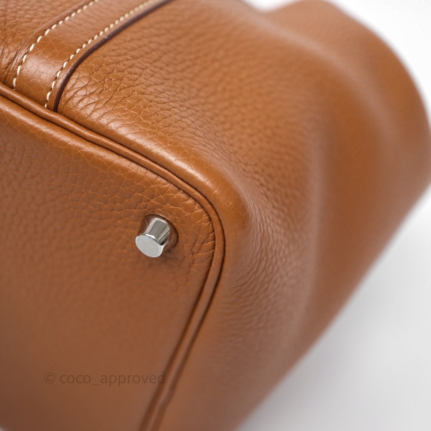Hermès Picotin Lock 18 Gold 37 Clemence/ Ebene 46 Swift Palladium Hardware