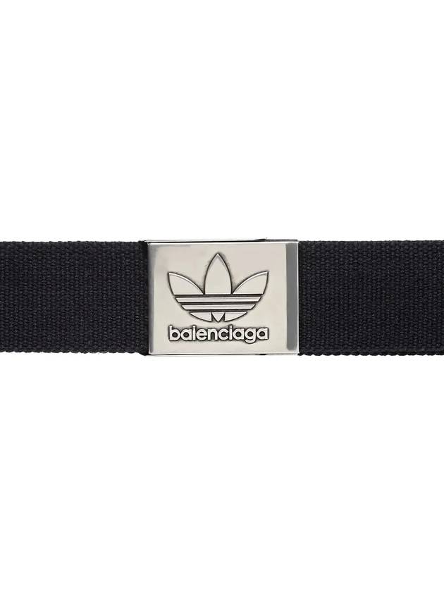 Luxury Balenciaga Skater Belt Black