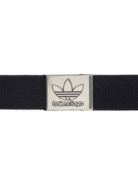 Luxury Balenciaga Skater Belt Black