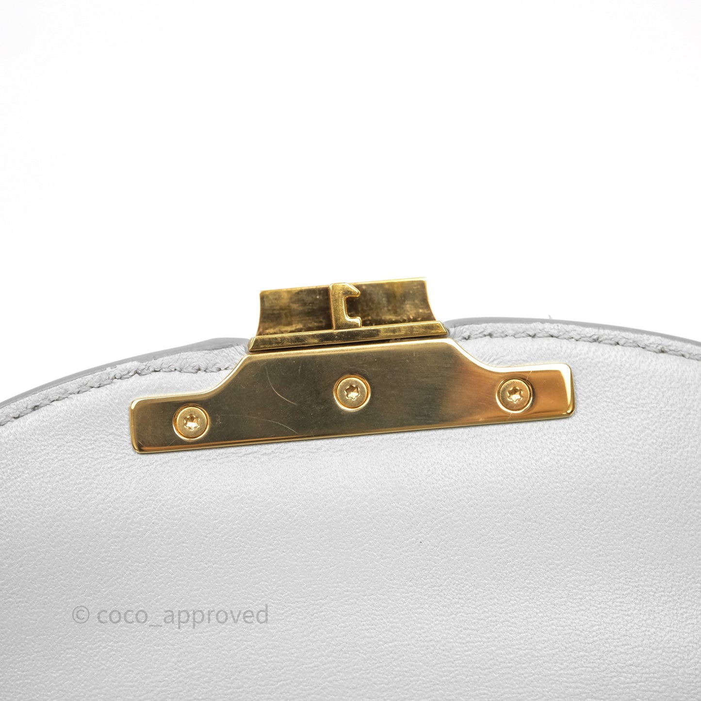 Celine Teen Besace Light Blue Shiny Calfskin