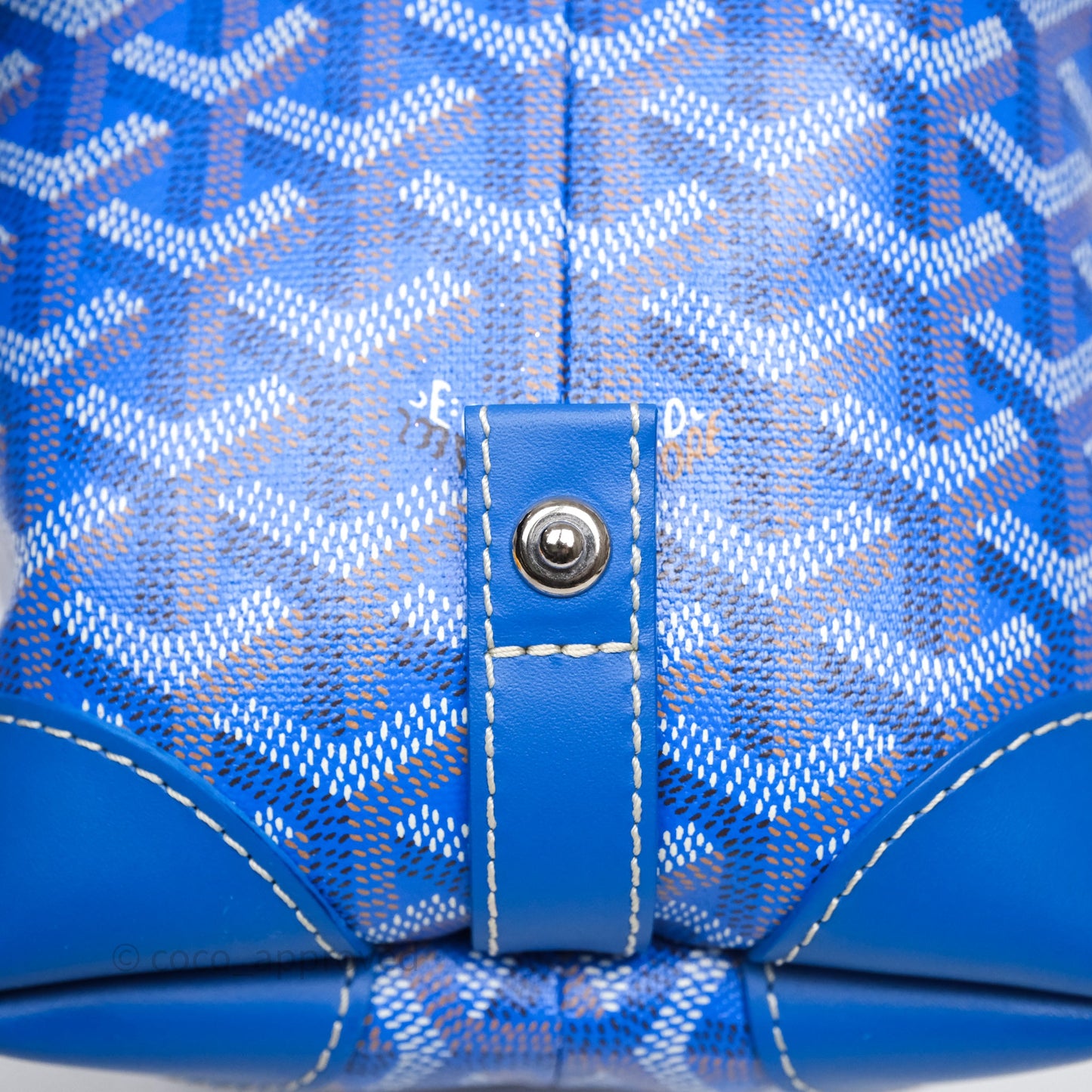 Goyard Bowling 25 Toiletry Bag Sky Blue