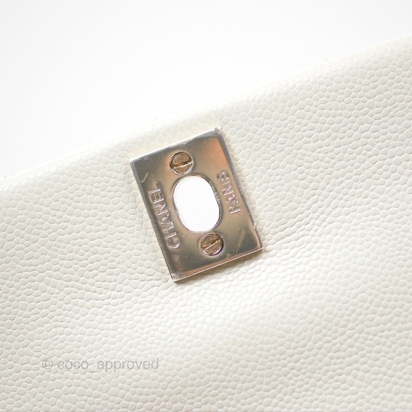 Chanel Small Duma Backpack Caviar Pale Grey Gold Hardware 23K