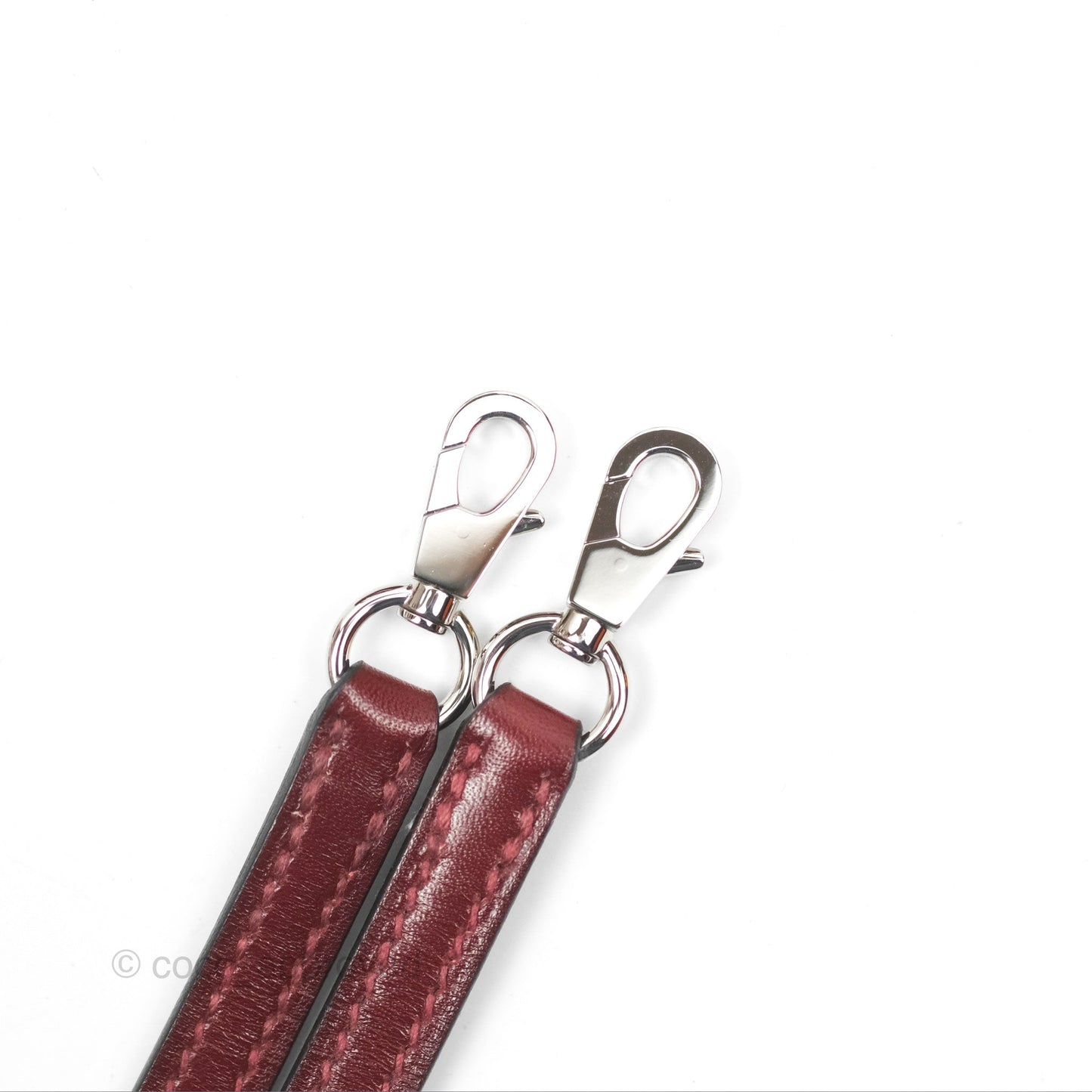 Hermès Mini Kelly II Sellier Rouge H Box Leather Palladium Hardware