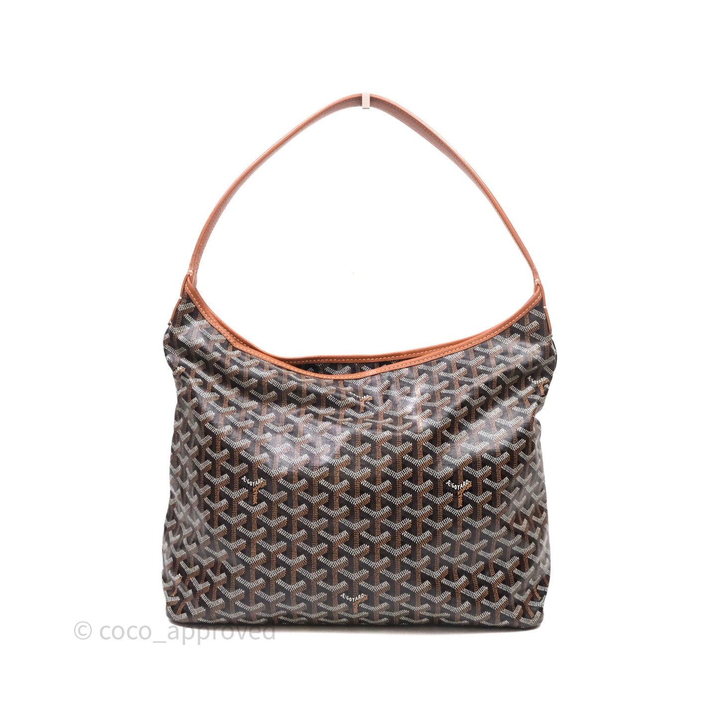 Goyard Bohème Hobo Bag Black & Tan