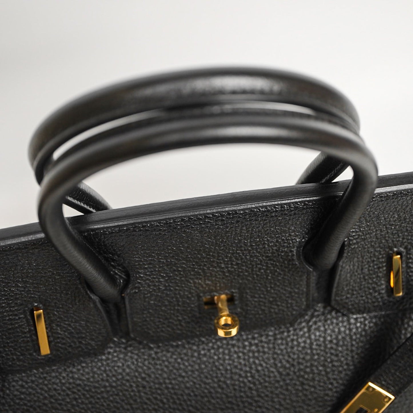 Hermès Birkin 30 Black Noir 89 Togo Gold Hardware