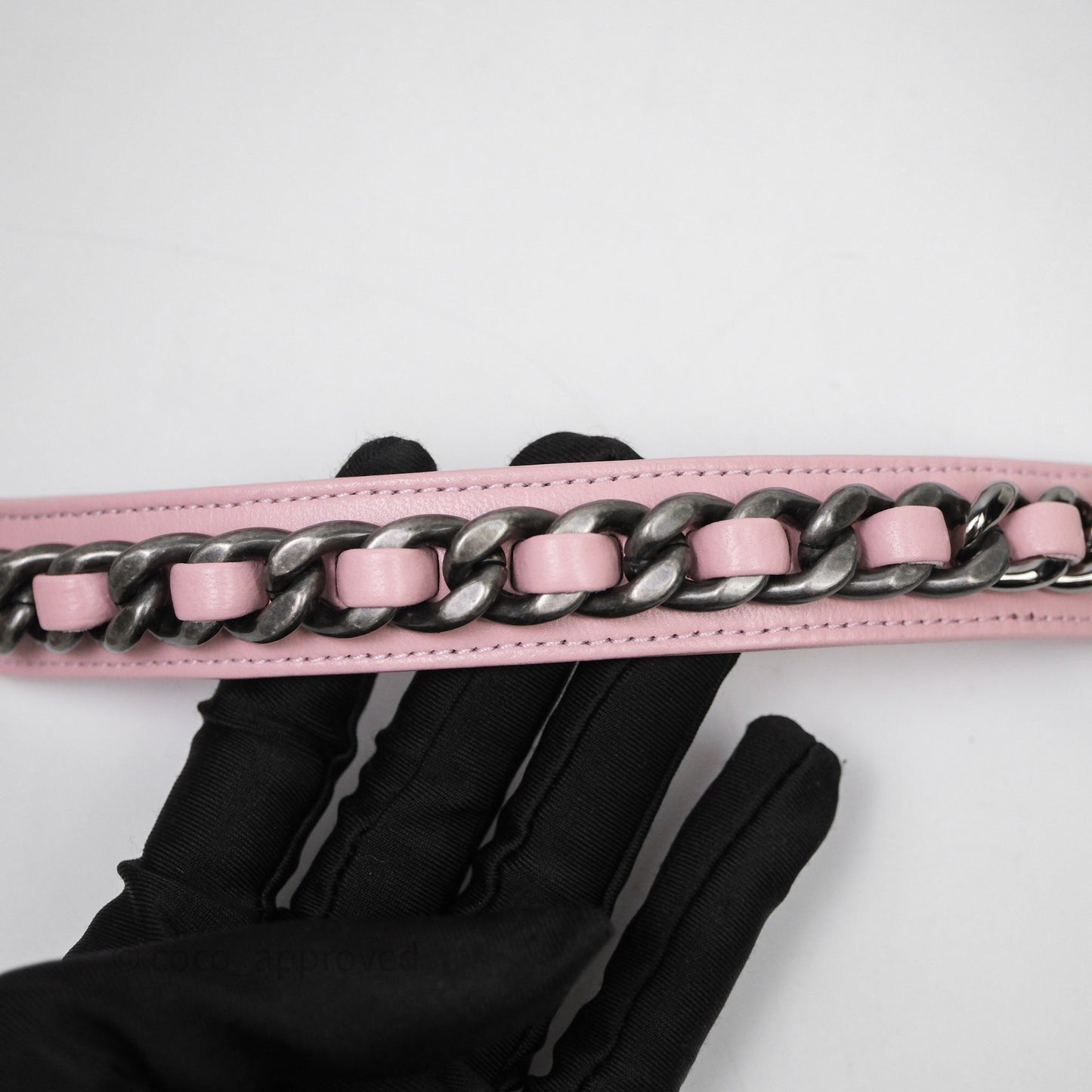 Chanel 19 Small Pink Lambskin Mixed Hardware