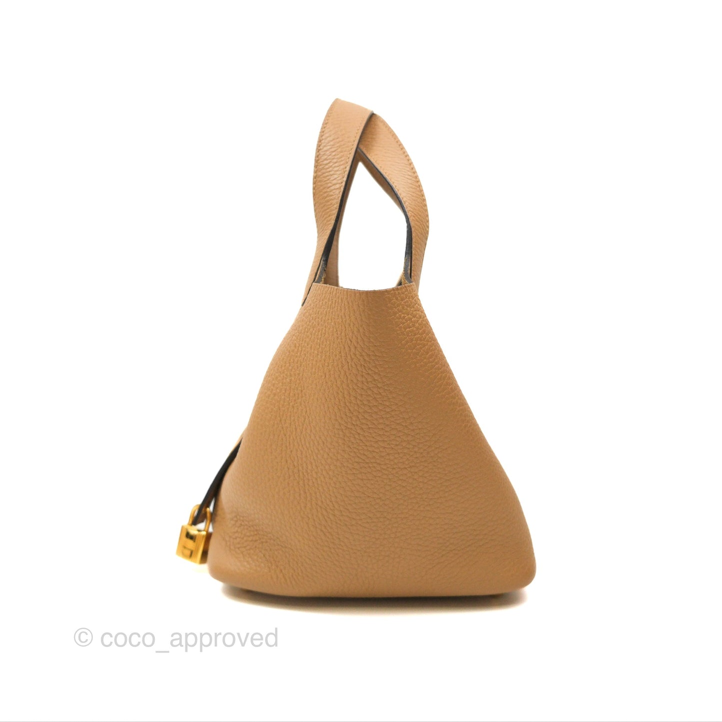Hermès Picotin Lock 18 Chai 0M Taurillon Clemence Gold Hardware