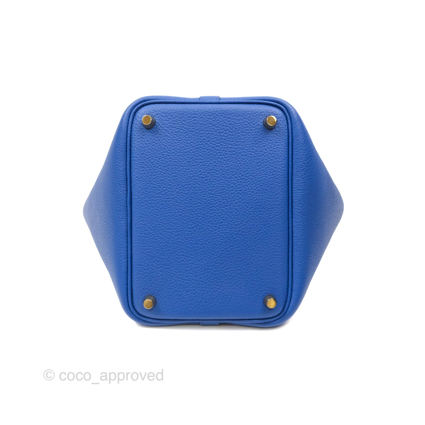 Hermès Picotin Lock 18 Bleu Royal Taurillon Maurice TM Gold Hardware