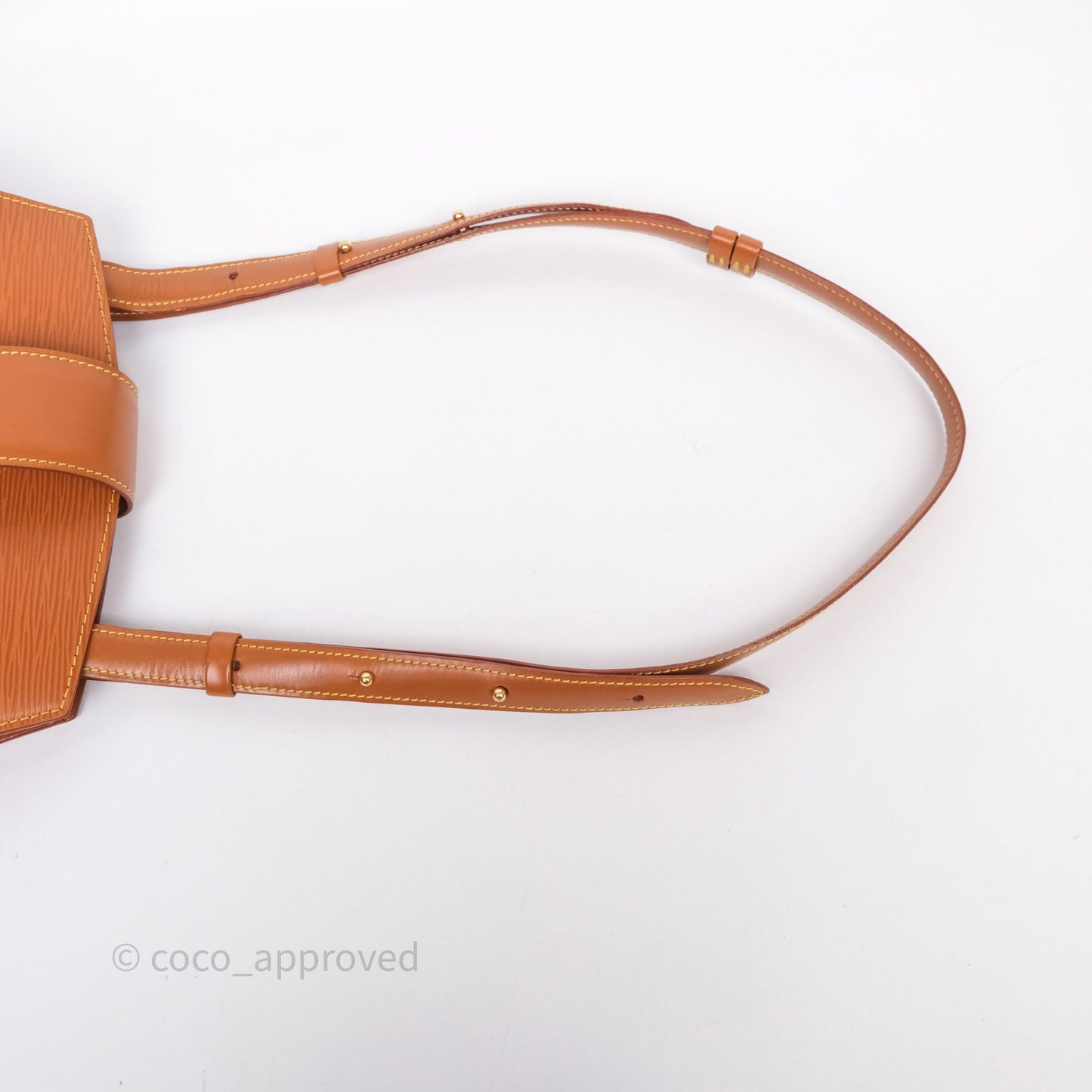 Louis Vuitton Cluny Shoulder Bag Brown Epi