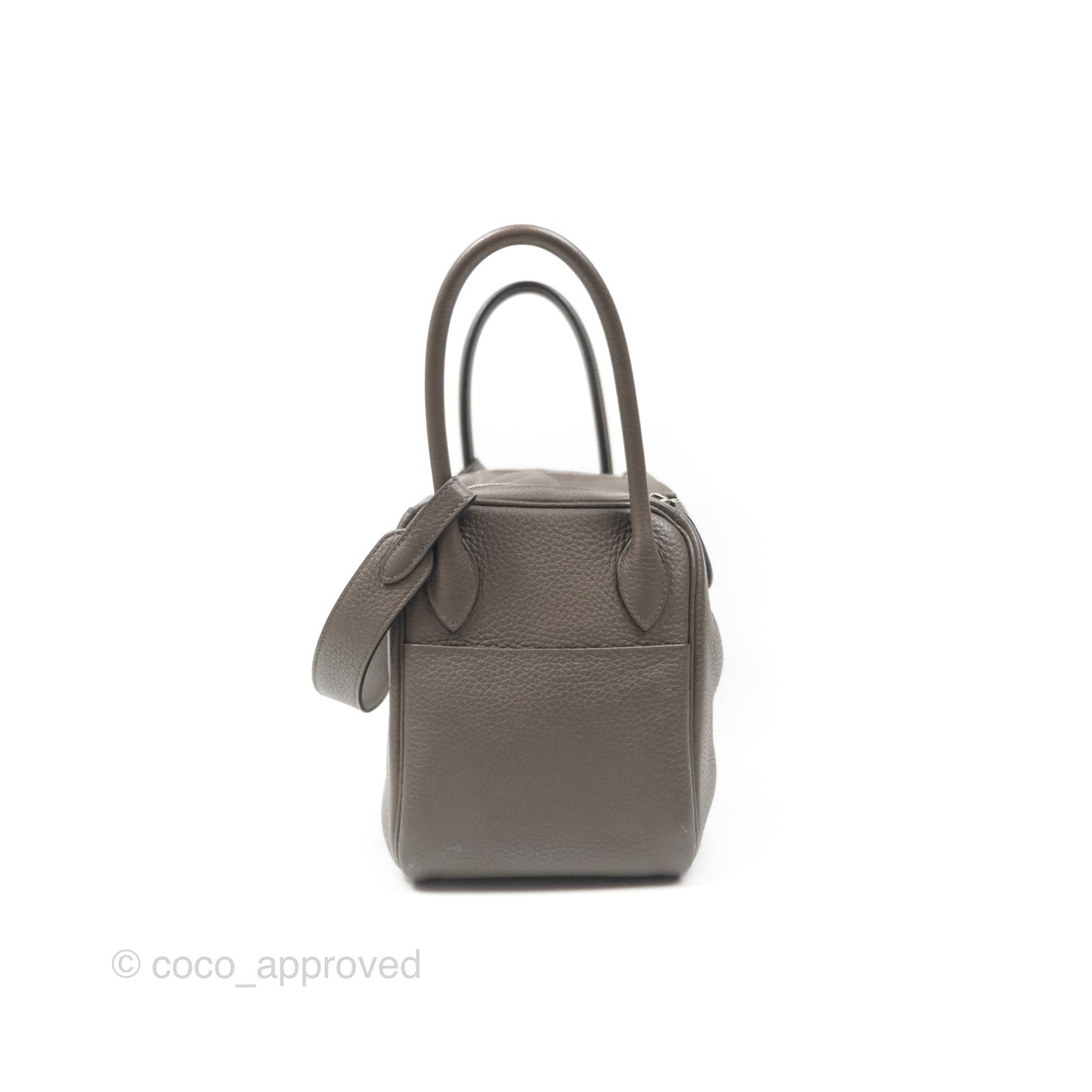 Hermès Lindy 26 Etain 8F Clemence Palladium Hardware
