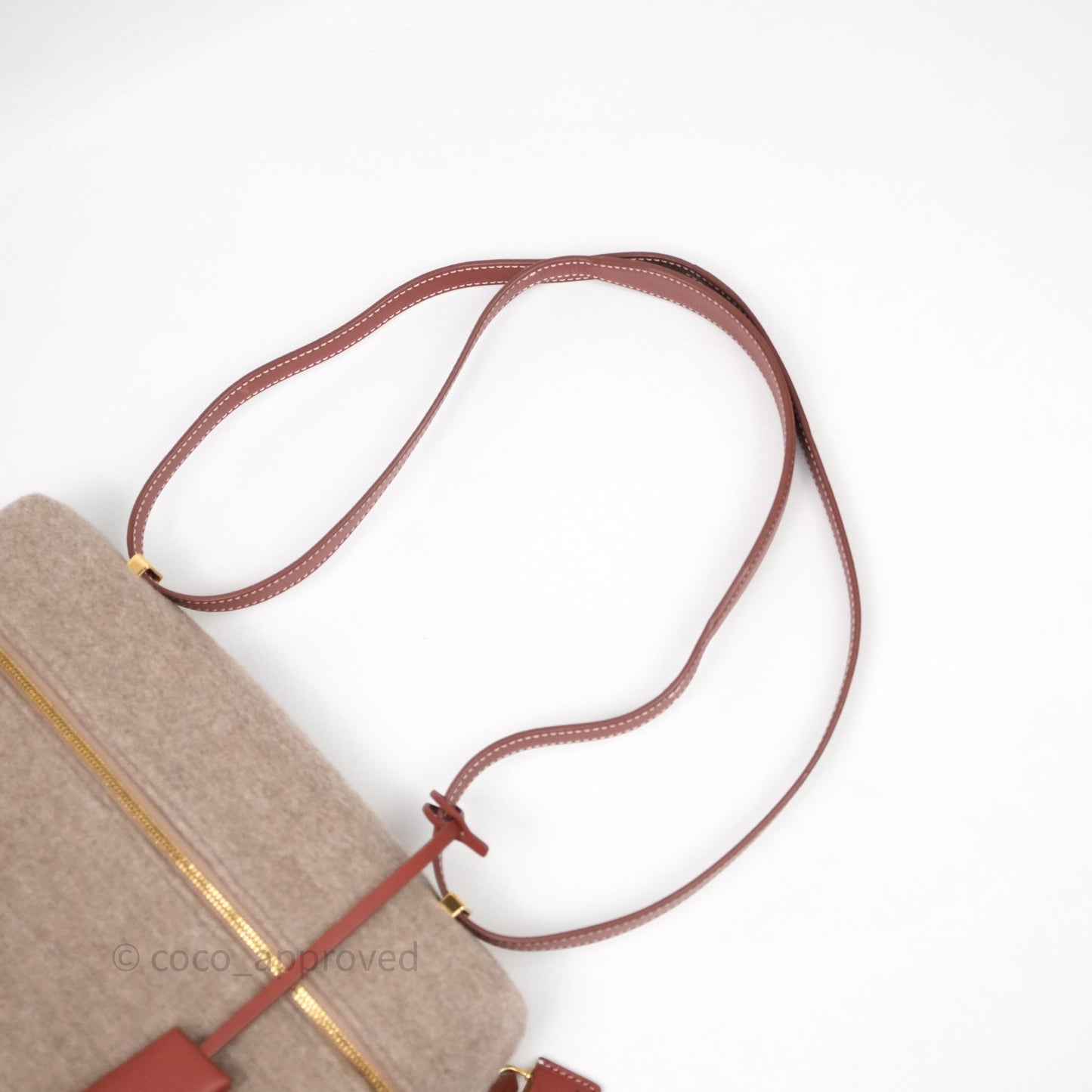 Loro Piana Extra Bag L27 Natural Brown/Deep Kummel Cashmere