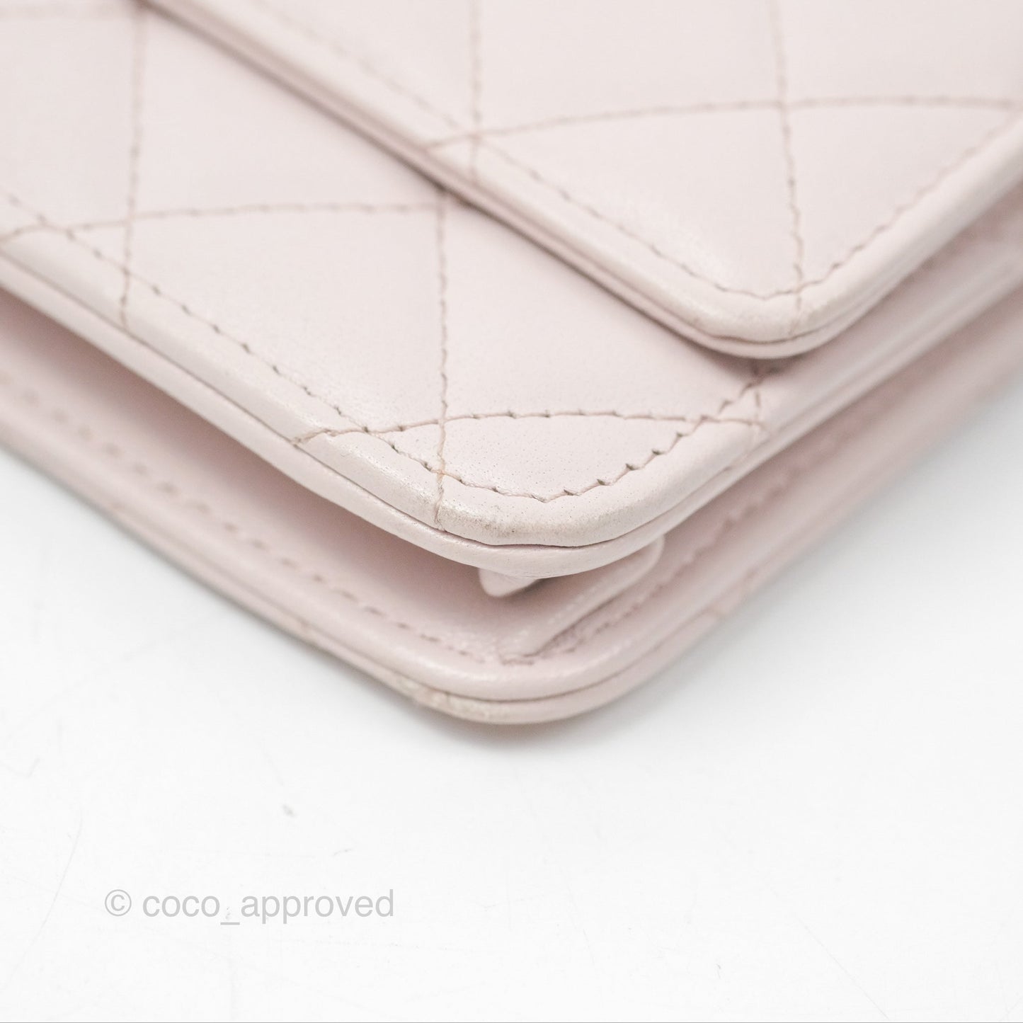 Chanel Trendy CC WOC Quilted Pink Lambskin Gold Hardware