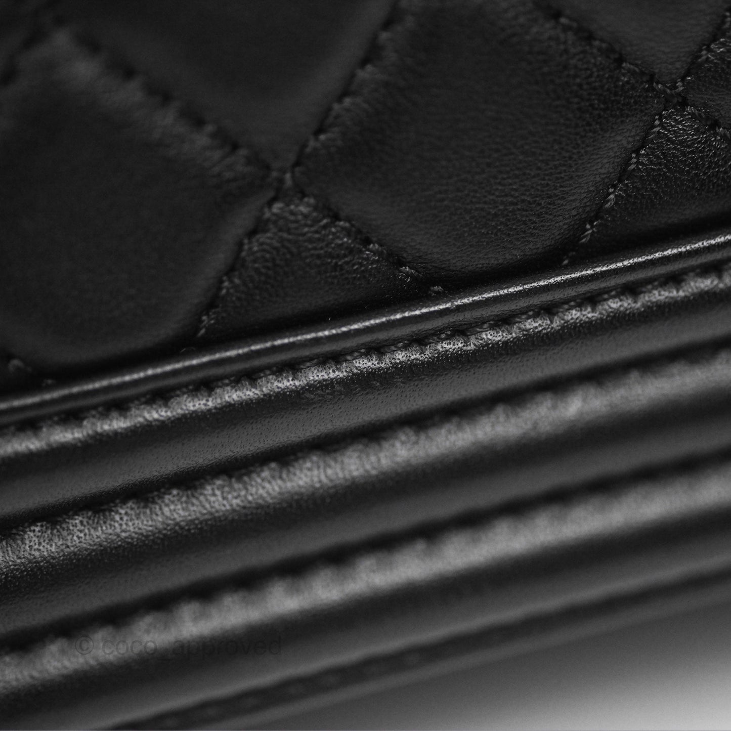 Chanel Small Boy Black Calfskin Aged Gold Hardware