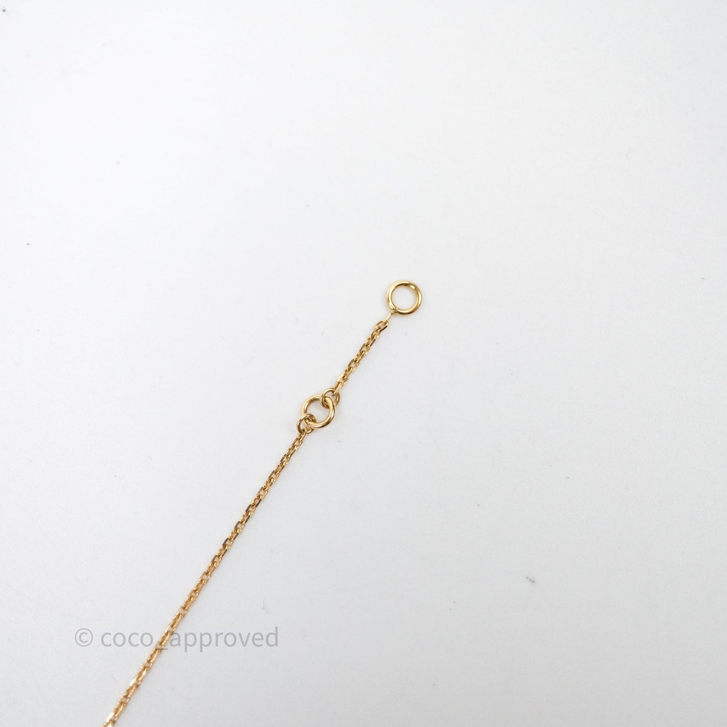 Van Cleef & Arpels Sweet Alhambra Pendant Bracelet White Mother-of-pearl Gold