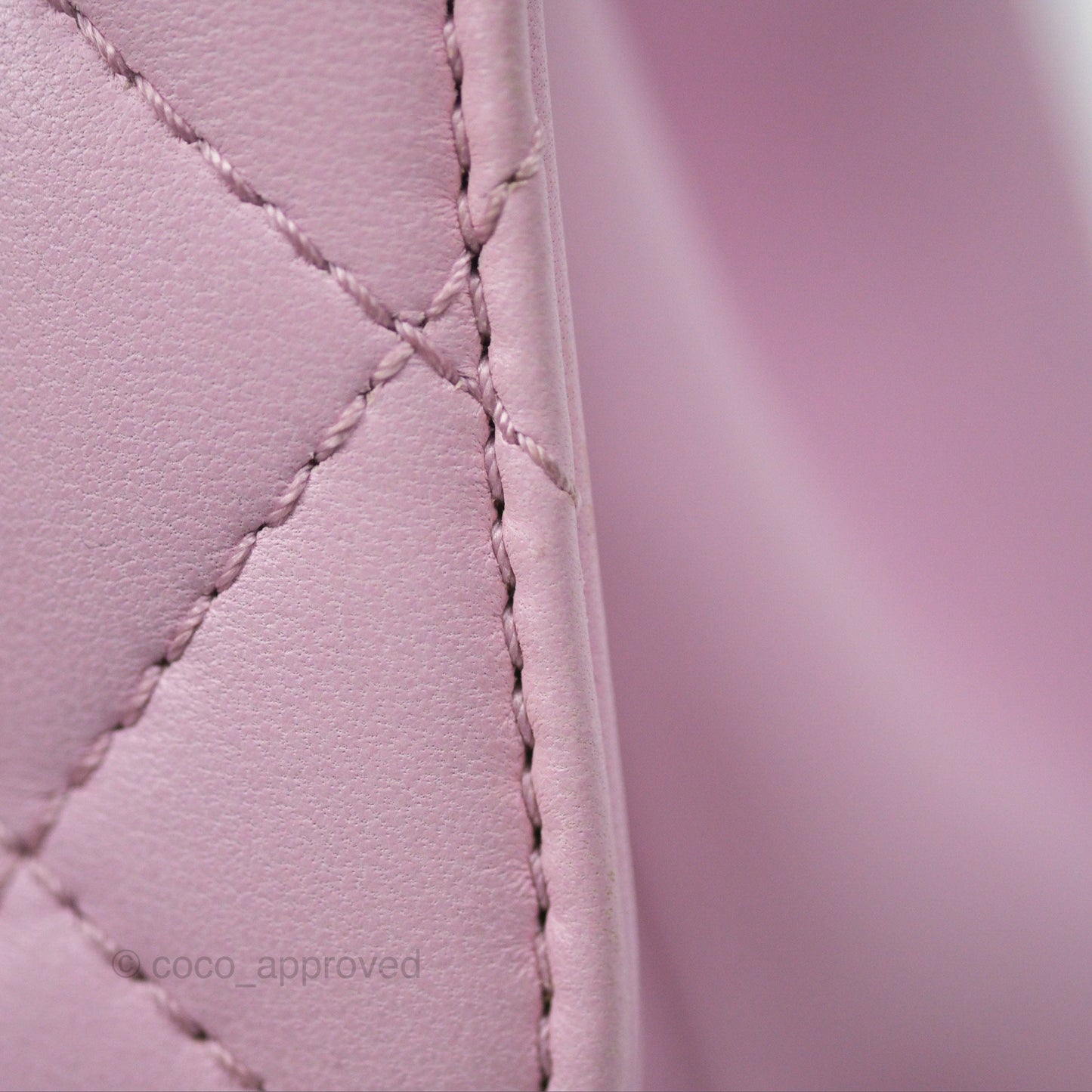 Chanel Quilted Flap Bag Pink Lambskin Aged Gold Hardware
