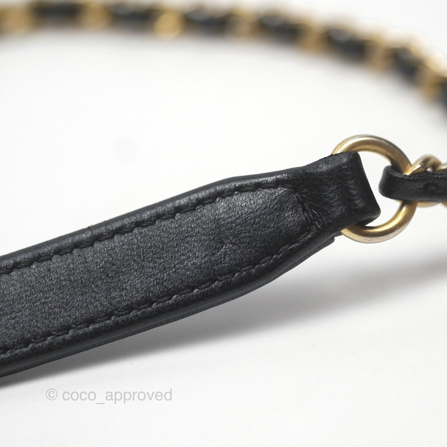 Chanel Small CC Filigree Flap Quilted Navy Black Caviar Aged Gold Hardware