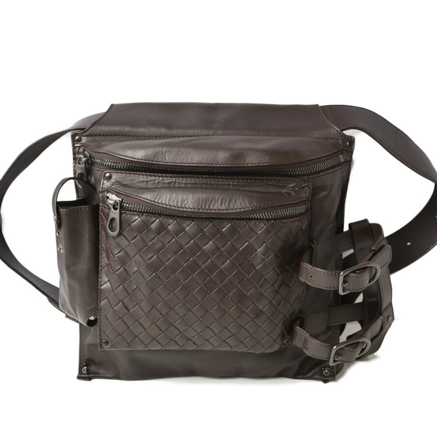 Luxury Bottega Veneta  Leather Shoulder Bag Sling Bag ()