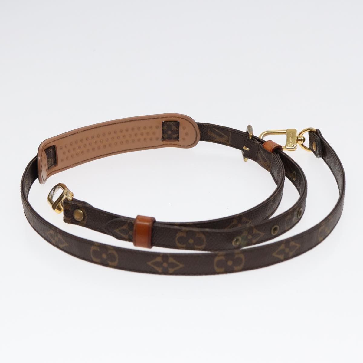 LOUIS VUITTON Monogram Adjustable Shoulder Strap 36.2""-43.7"" LV 89002