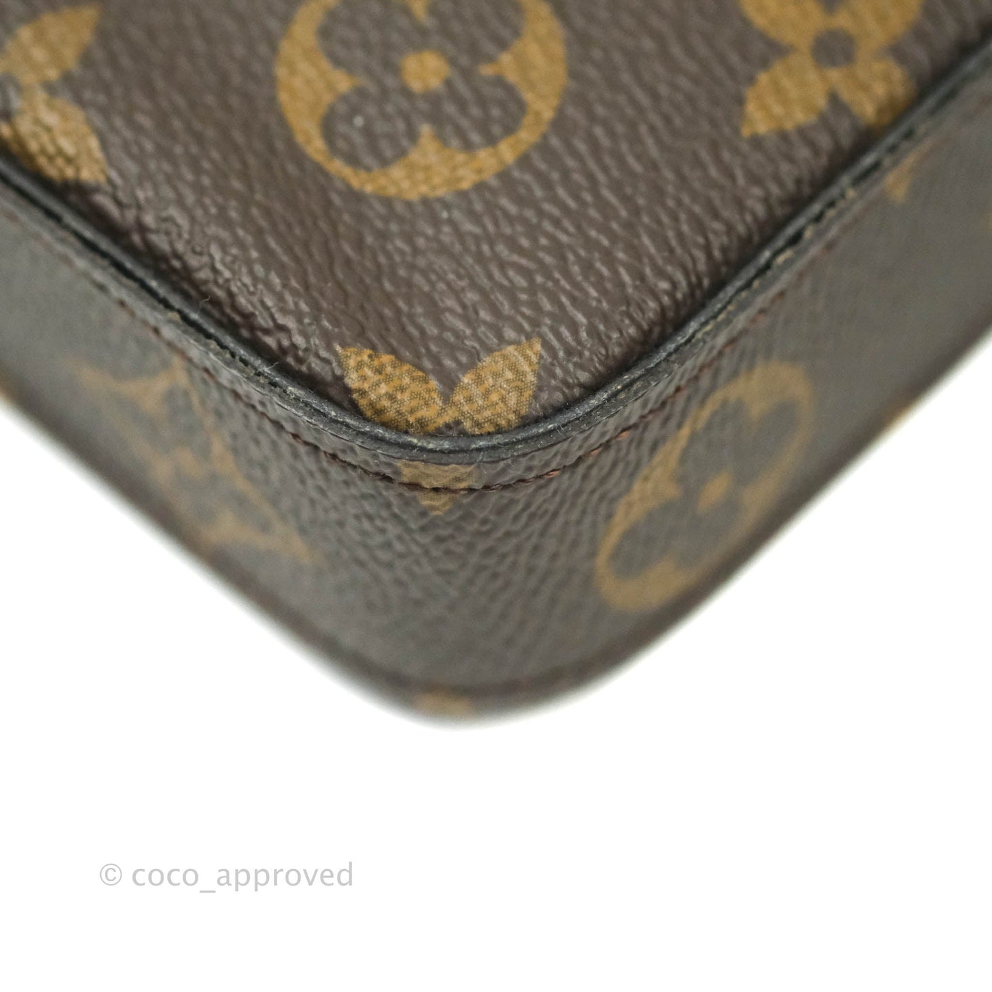 Louis Vuitton Monogram Canvas Pochette Félicie Bag Fuchsia Pink