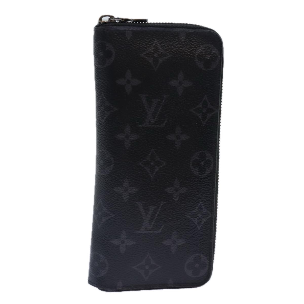 LOUIS VUITTON Monogram Eclipse Zippy Wallet Vertical Wallet M62295 89056