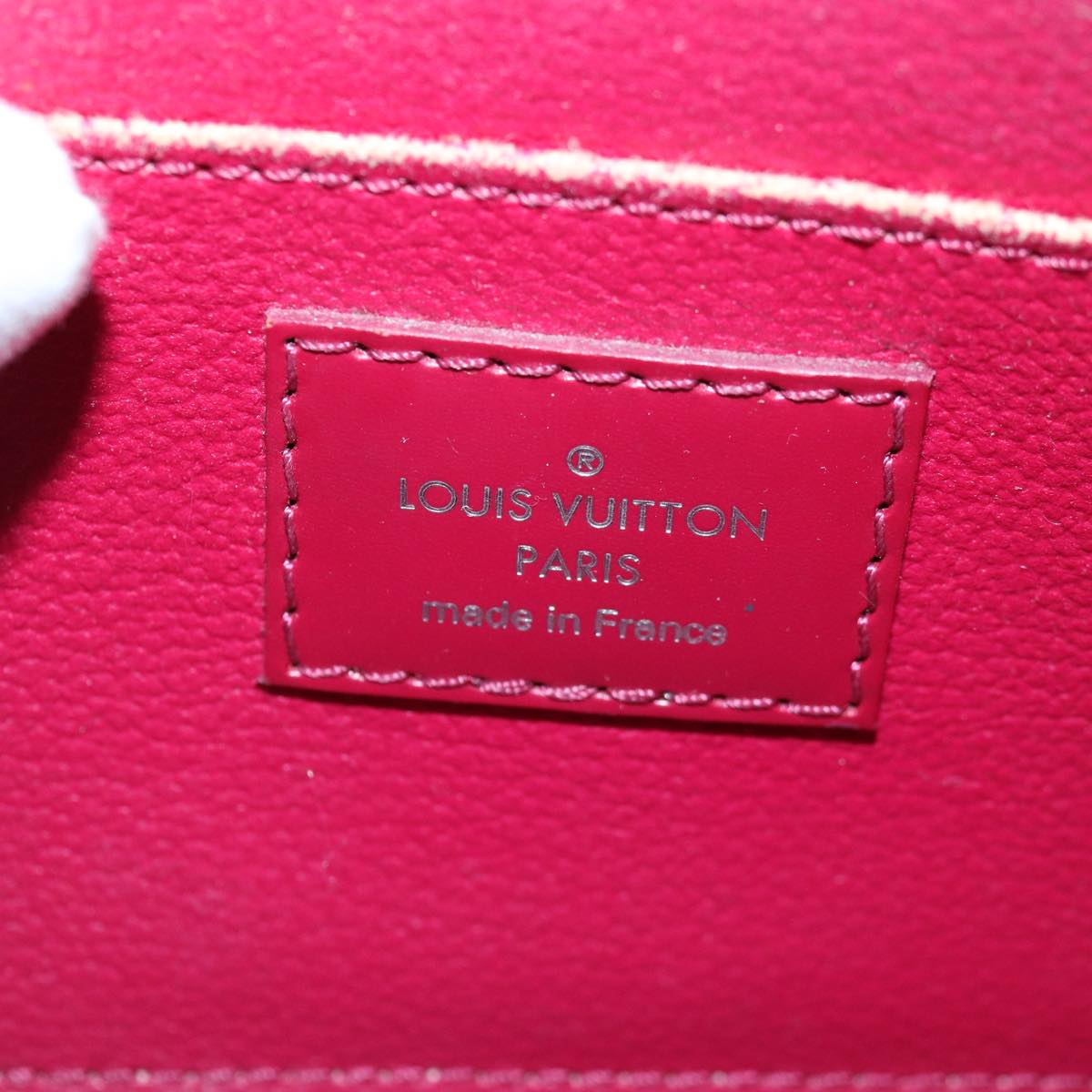 LOUIS VUITTON Epi Pochette Cosmetic PM Pouch Fuchsia M40641 LV 89091