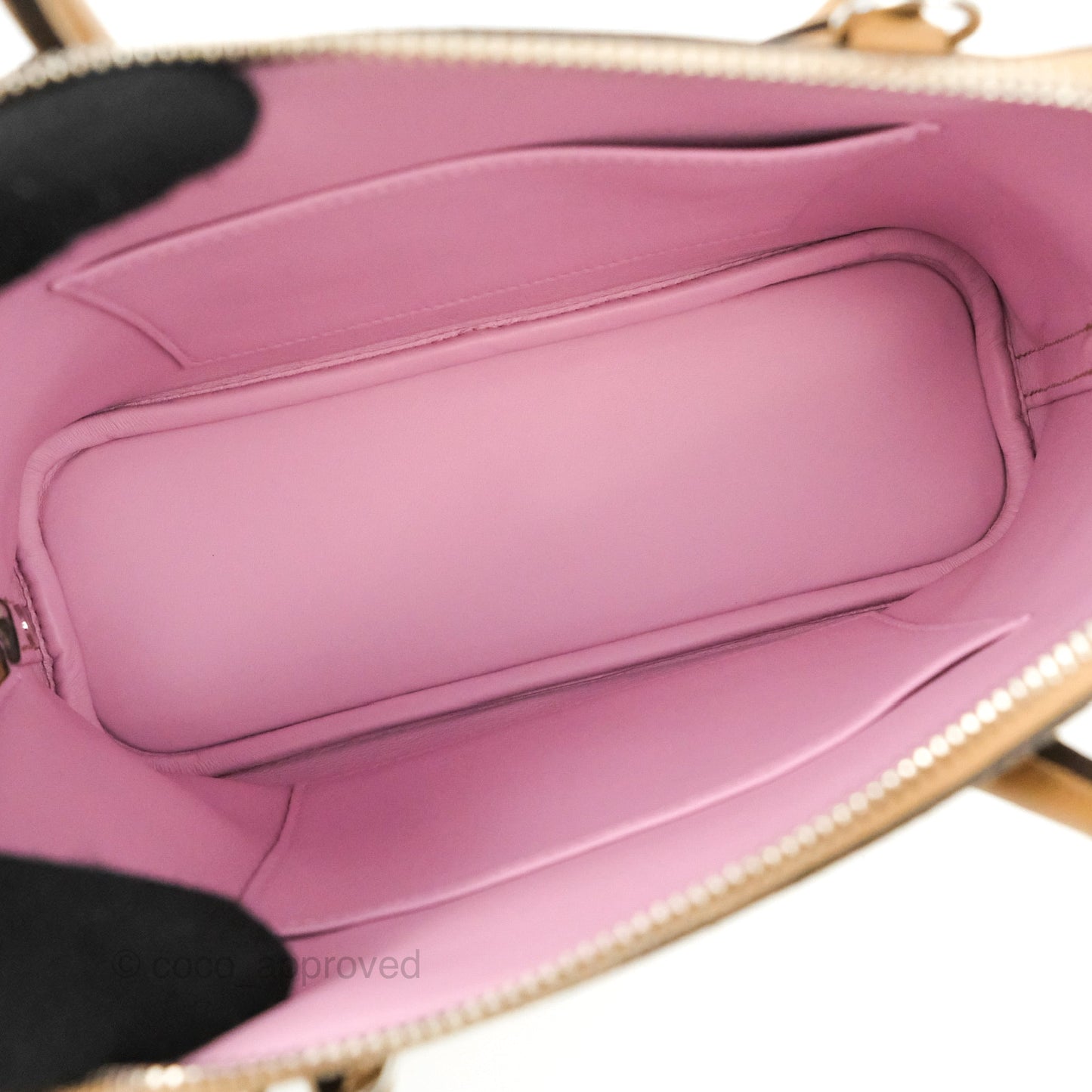 Hermès Bolide 1923 25 Verso Veau Evercolor Chai 0M/ Mauve Sylvestre X9 Palladium Hardware