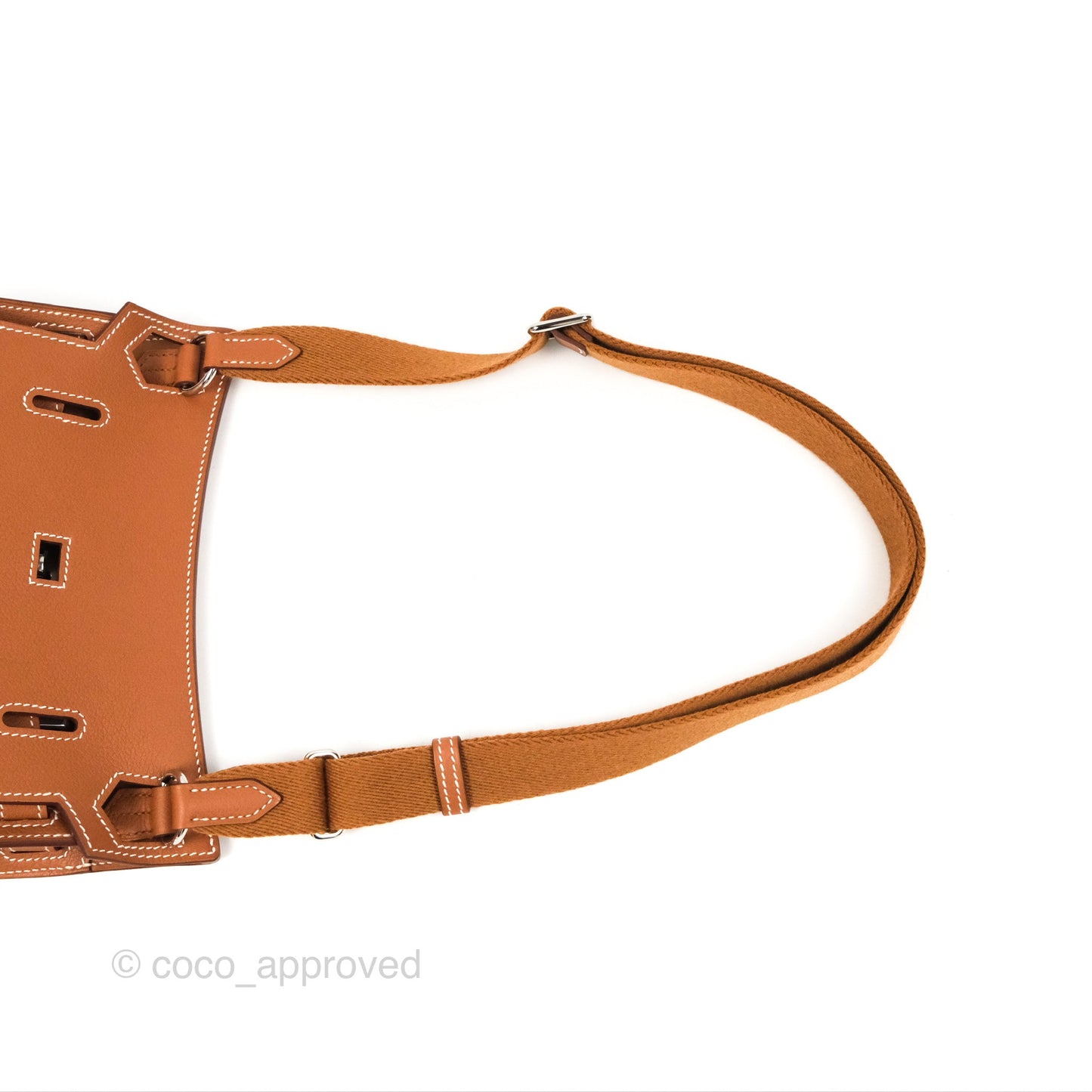 Hermès Mini Jypsiere Gold Evercolor Palladium Hardware