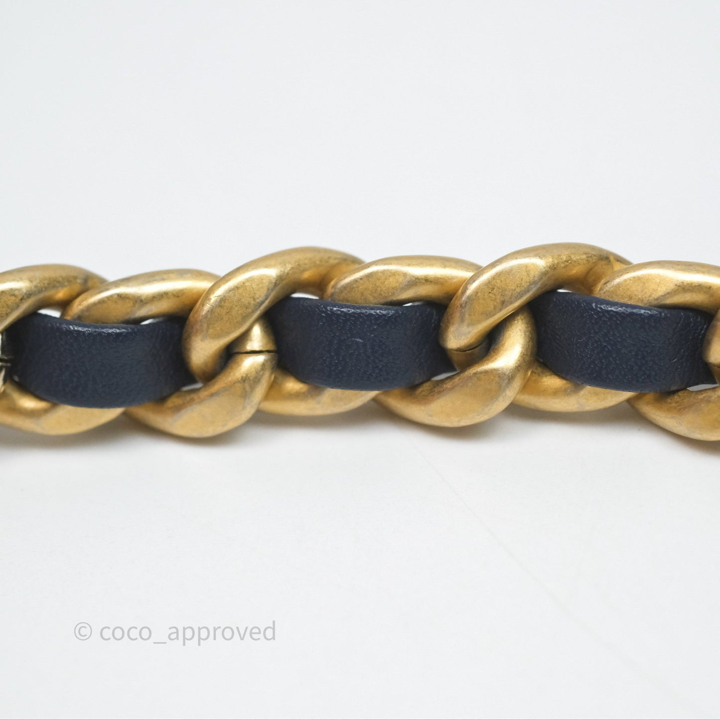 Chanel 19 Small Denim Fabric Mixed Hardware 22P
