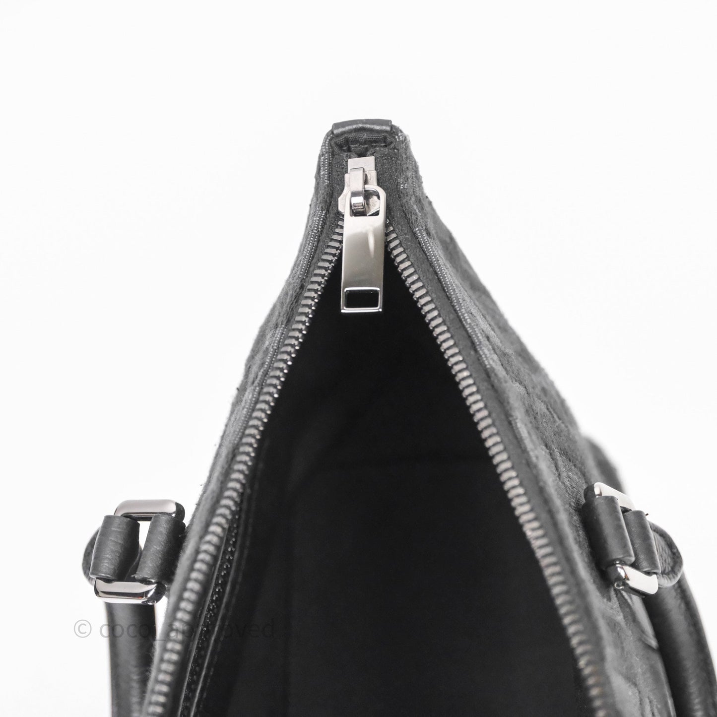 Christian Dior Oblique Jacquard Weekender Black Bag