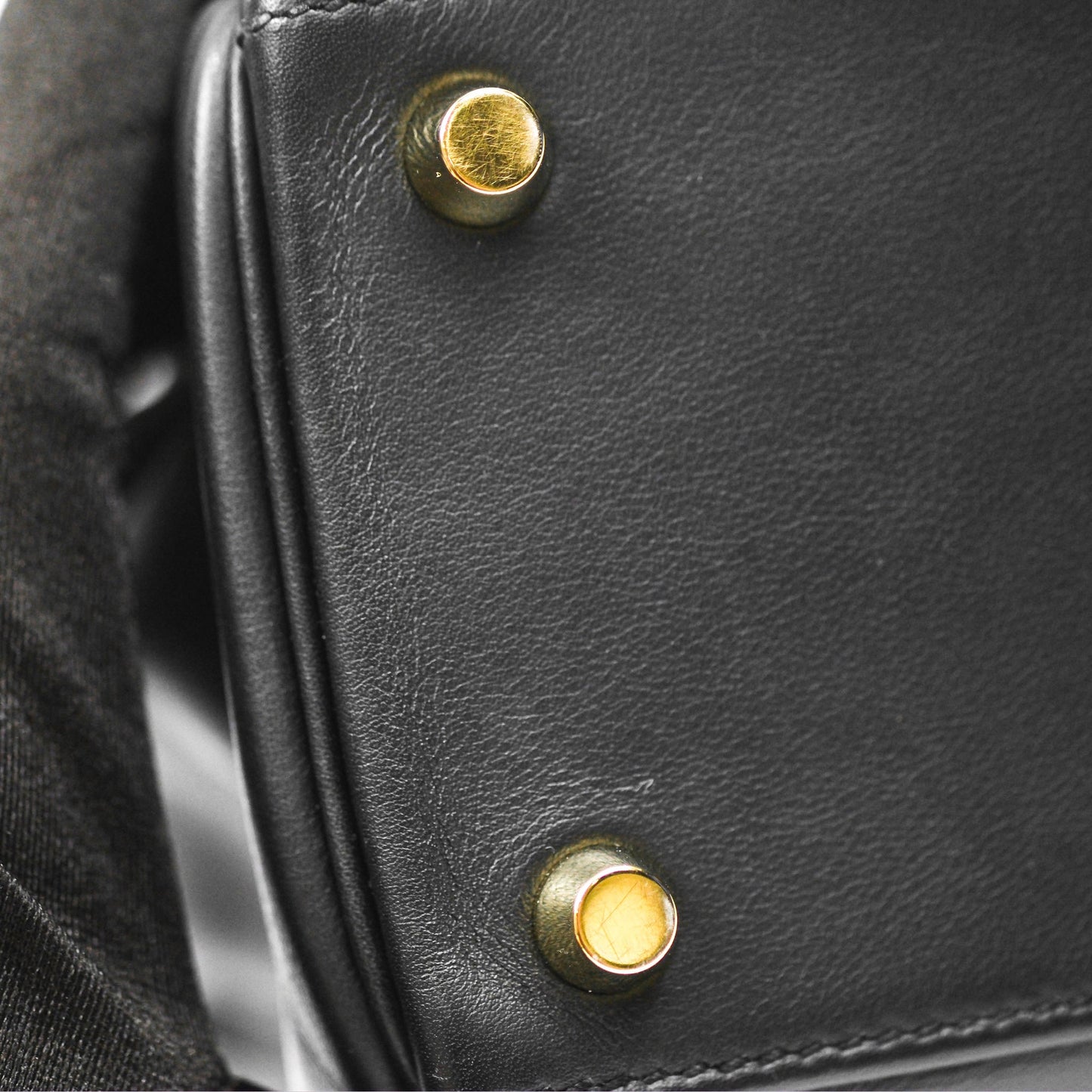 Hermès Retourne Kelly 25 Black Noir 89 Swift Gold Hardware