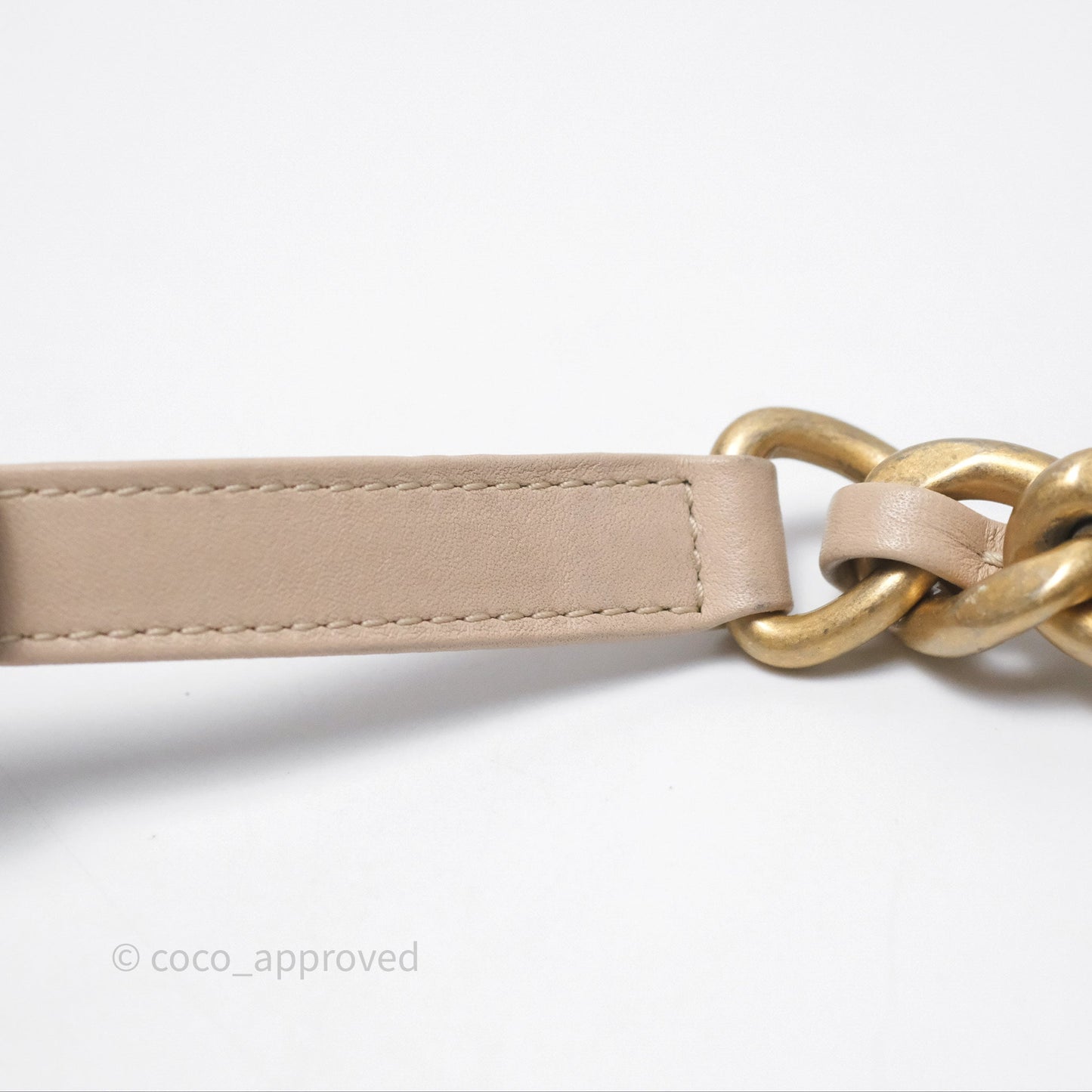 Chanel 19 Waist Bag Tweed Houndstooth Black Beige Mixed Hardware 19K