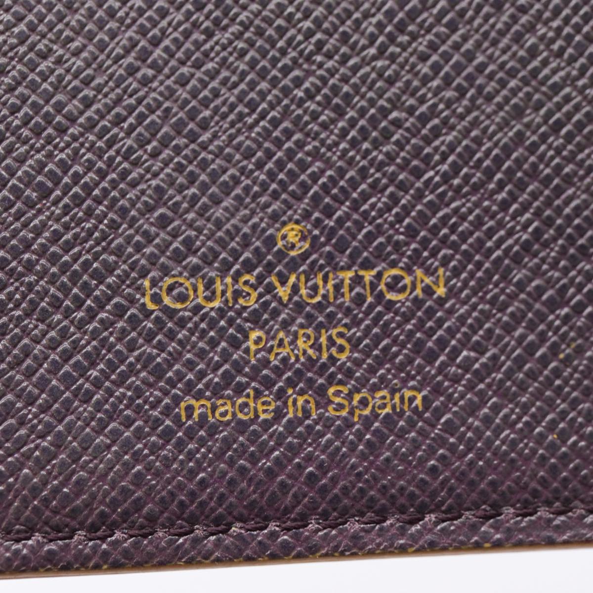 LOUIS VUITTON Epi Agenda PM Day Planner Cover Yellow R20059 LV 89186